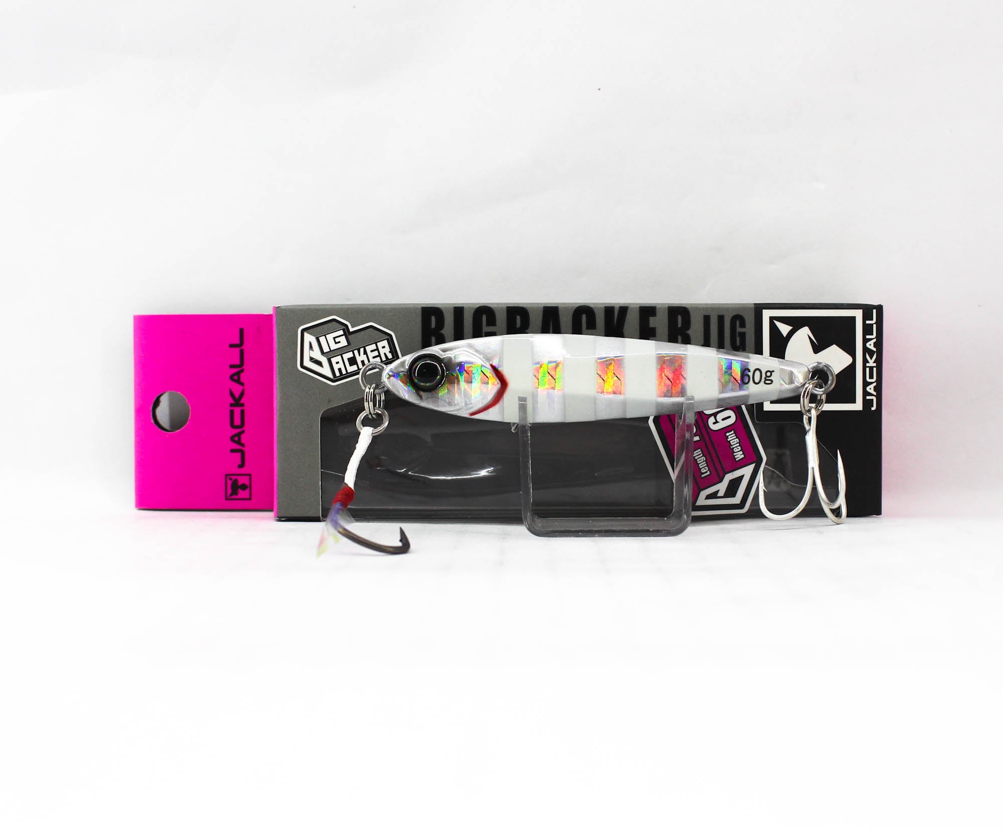 Jackall Metal Jig Big Backer 60 grams Glow Stripe (5563)