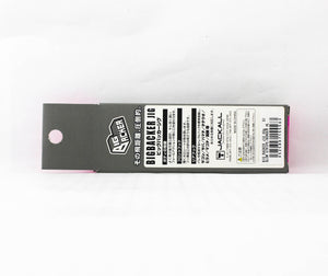JACKALL Ensemble de 6 gabarits en métal anchois bar en métal rayé 60 g