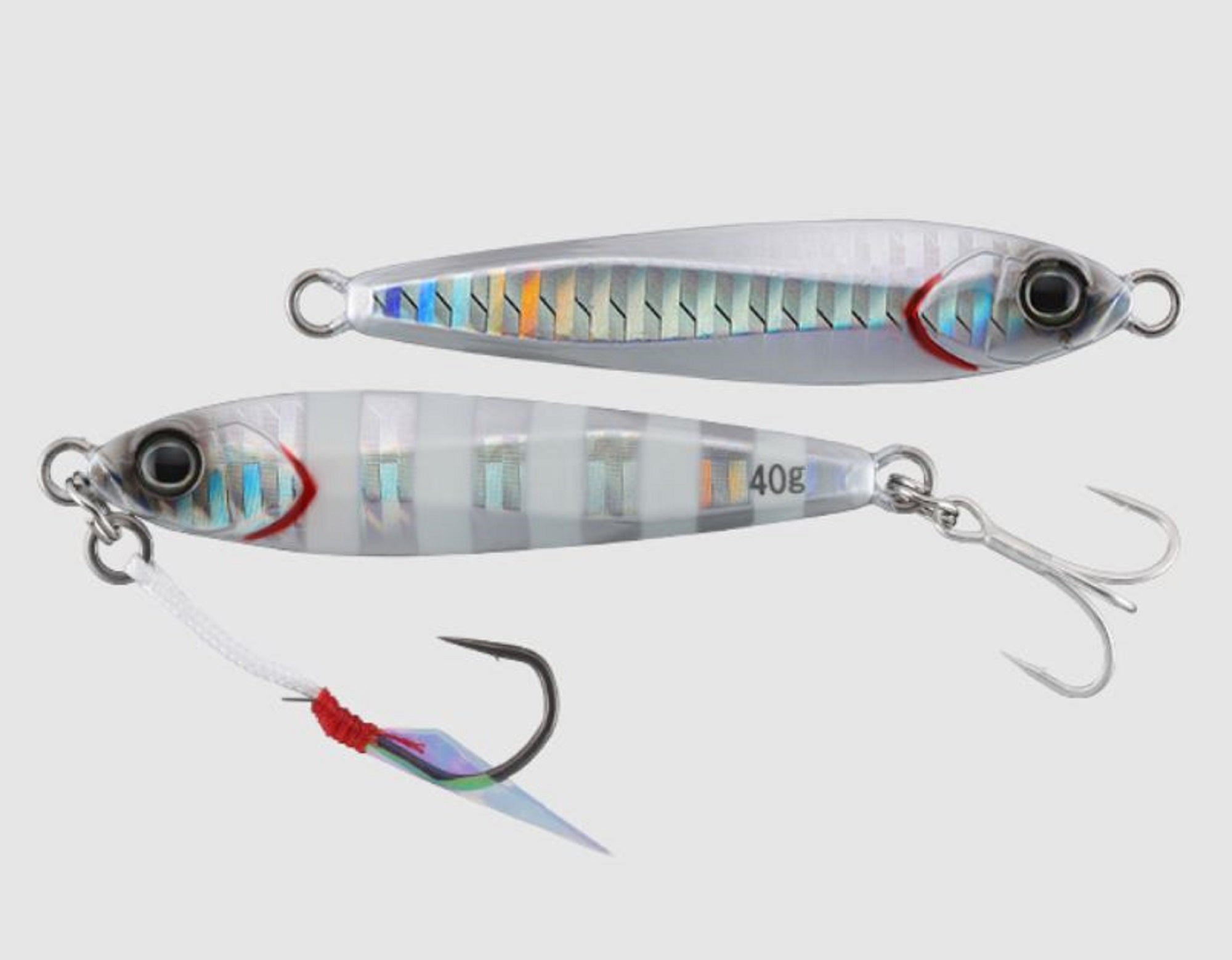 Jackall Metal Jig Big Backer 60 grams Glow Stripe (5563)