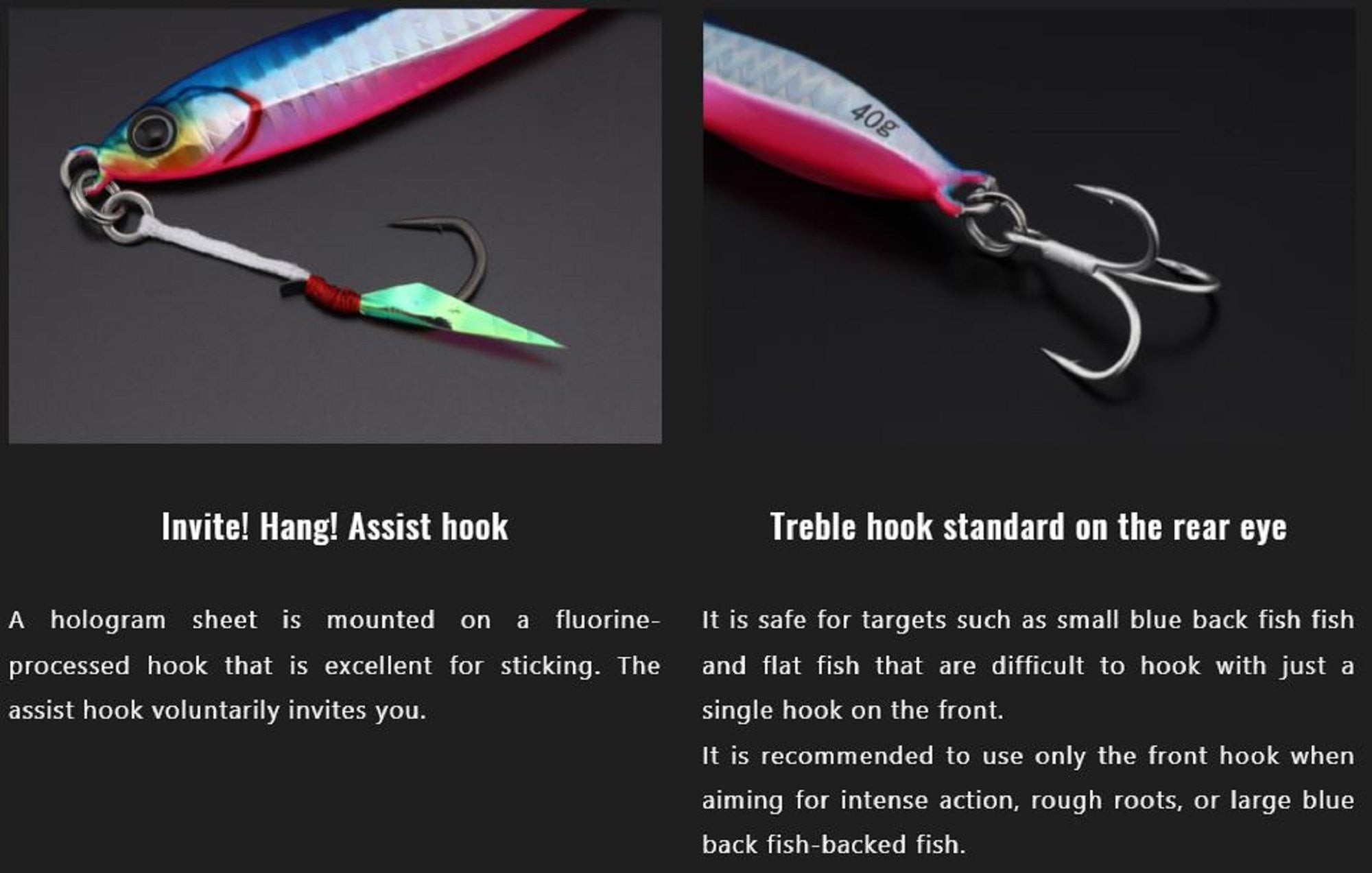 Jackall Metal Jig Big Backer 60 grams Glow Stripe (5563)