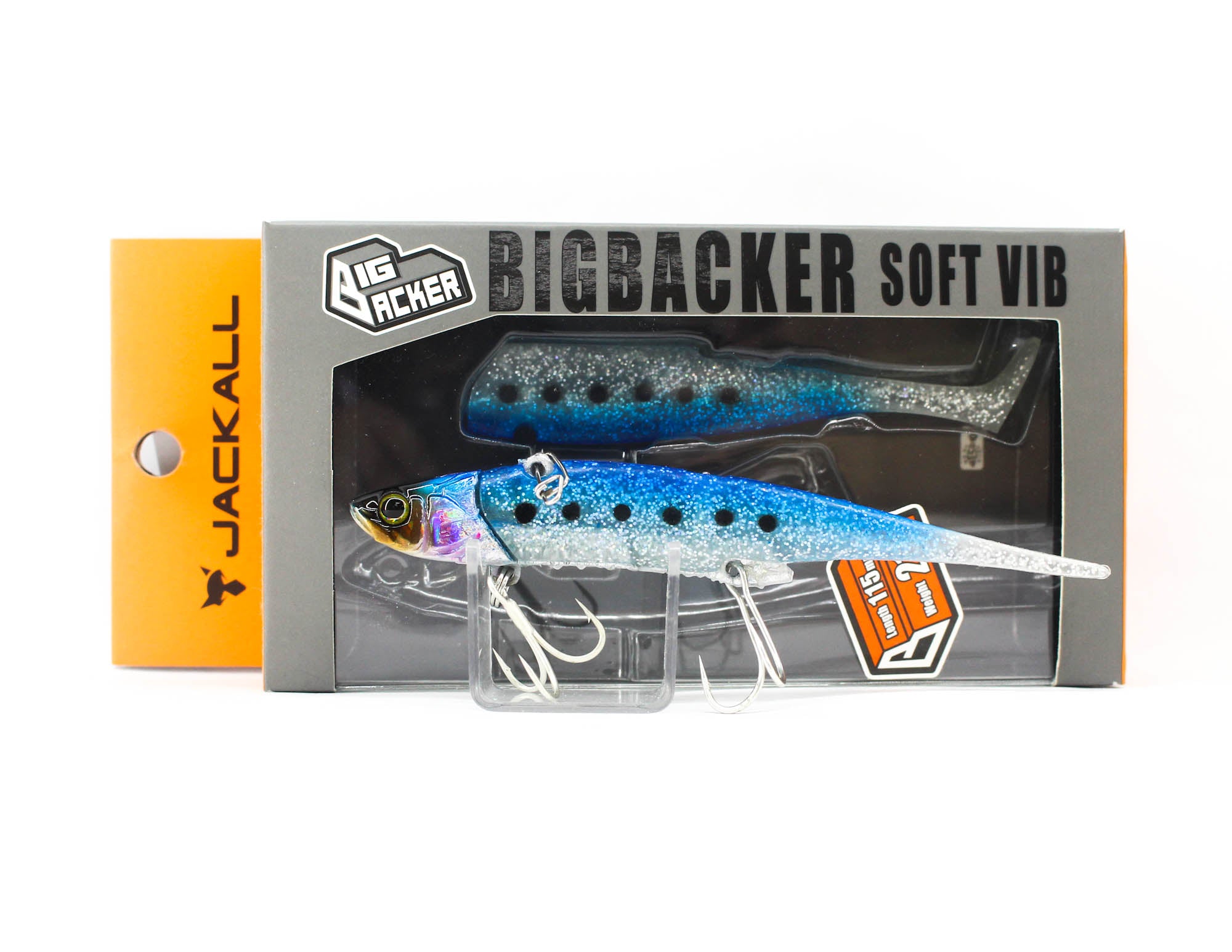 Sale Jackall Big Backer Soft Vib 21 grams 115 mm Sinking Lure Iwashi (5716)