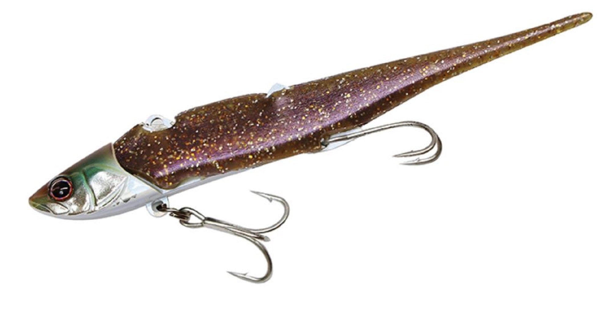 Sale Jackall Big Backer Soft Vib 21 grams 115 mm Sinking Lure B UV (5778)