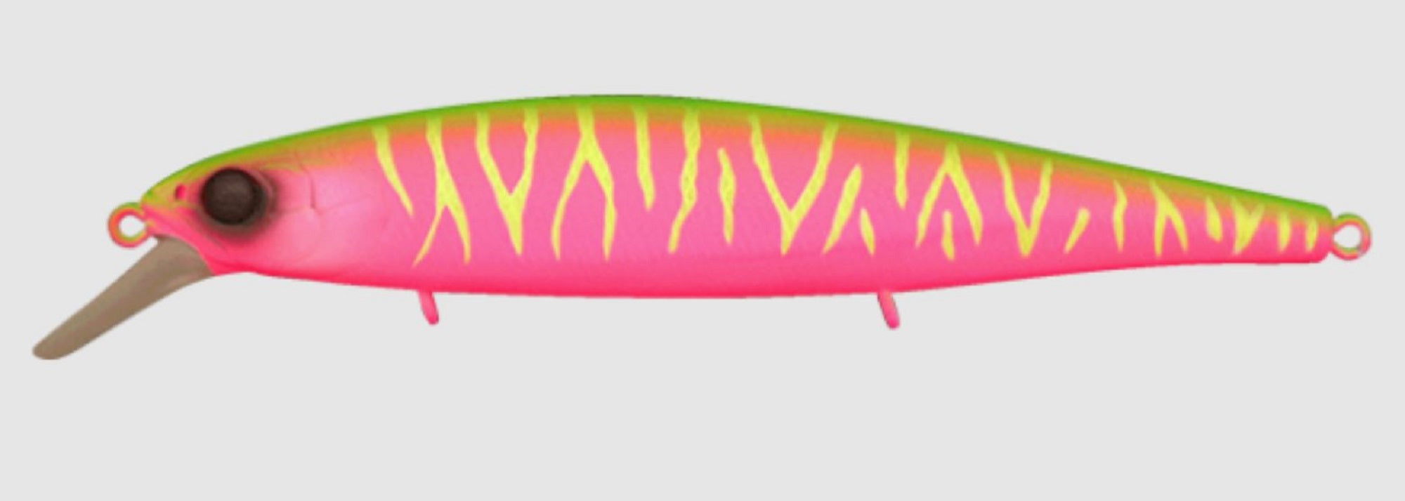Jackall Magsquad 128SP Jerkbait Suspend Lure Dragon Fruit Mat Tiger (7246)