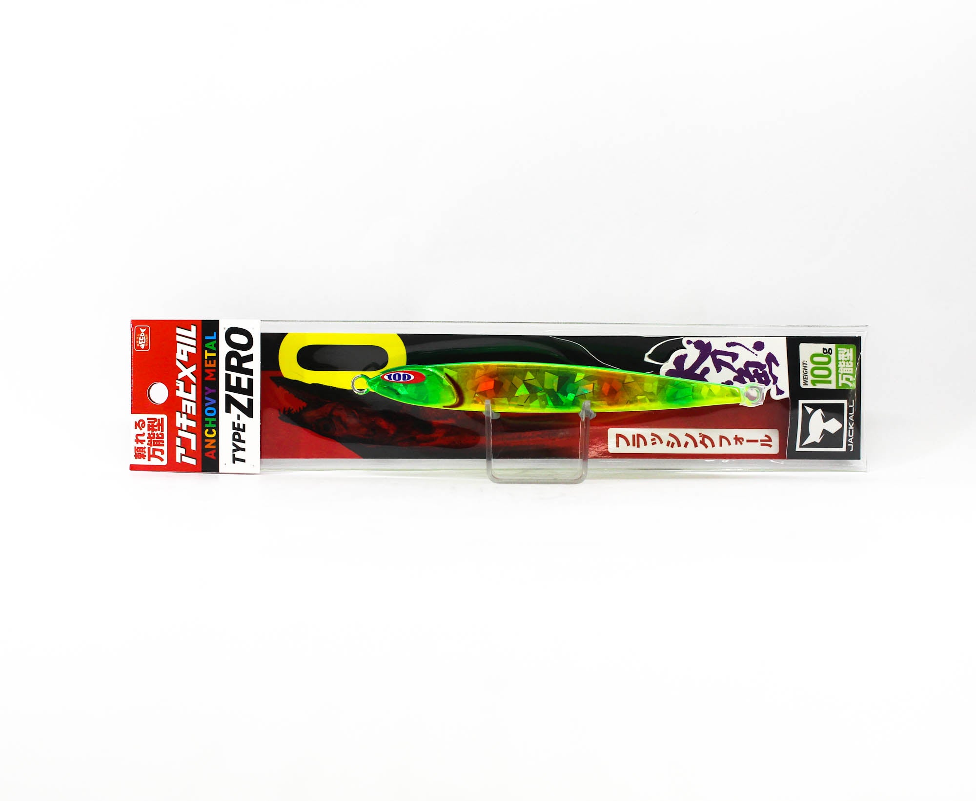Jackall Metal Jig Anchovy Type 0 Flush Fall 100 grams Dragon Chart (8229)