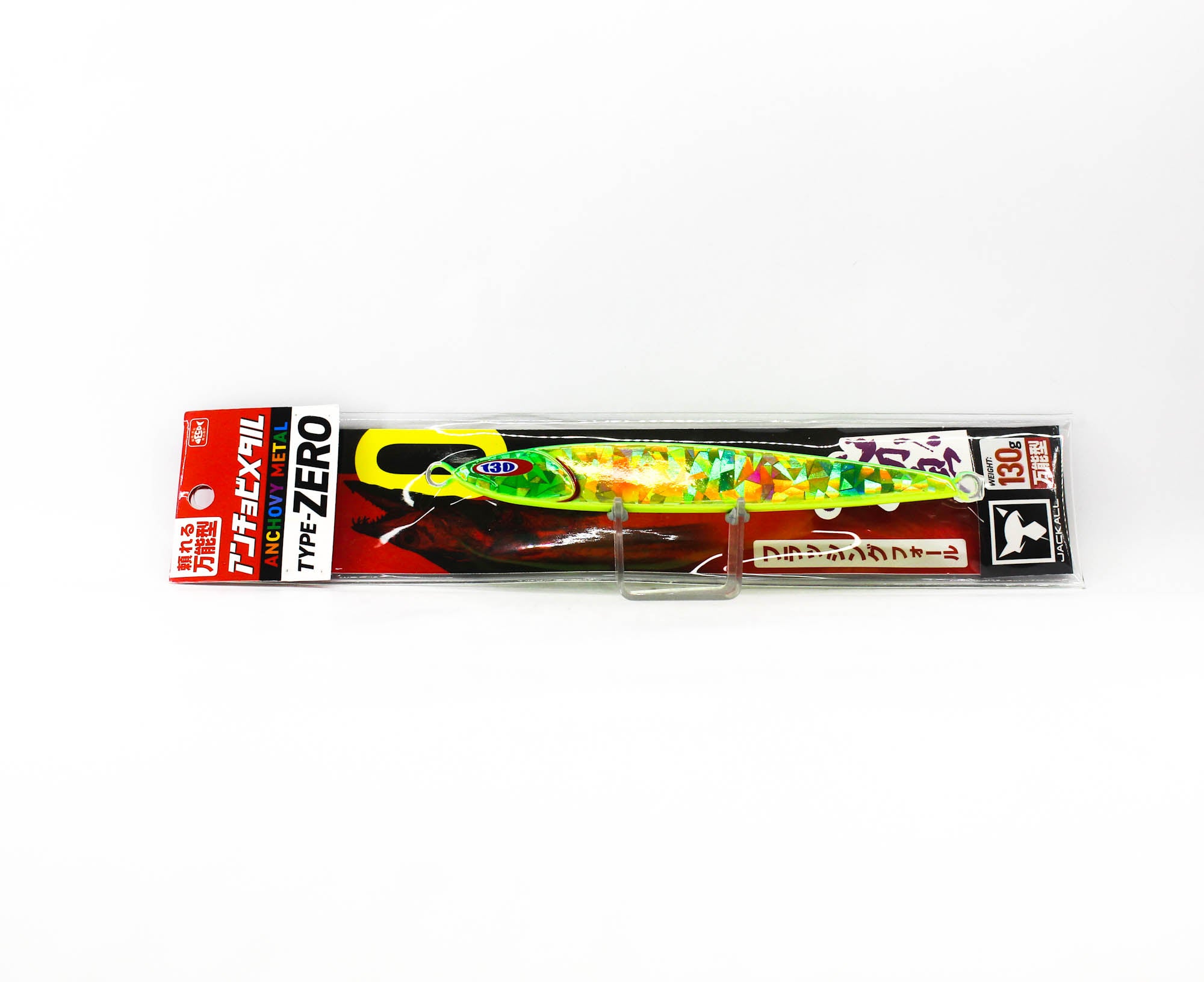 Jackall Metal Jig Anchovy Type 0 Flush Fall 130 grams Dragon Chart (8328)