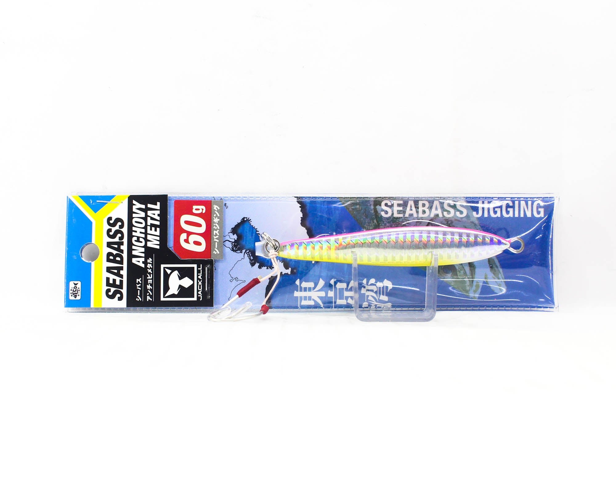 Sale Jackall Metal Jig Seabass Anchovy Metal 60 grams Pink Silver (0840)