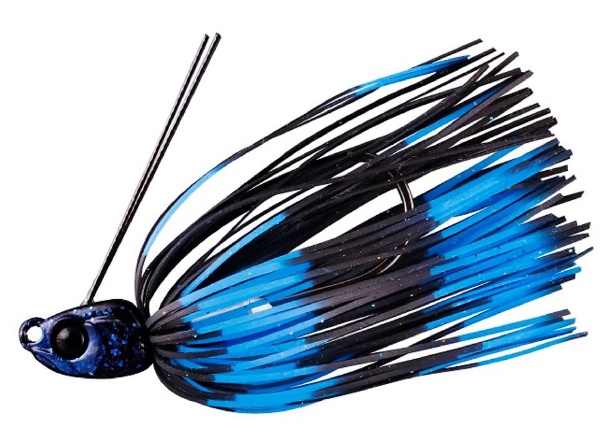 Jackall B Crawl Swimmer 3/8 oz Black Blue Stripe (1397)