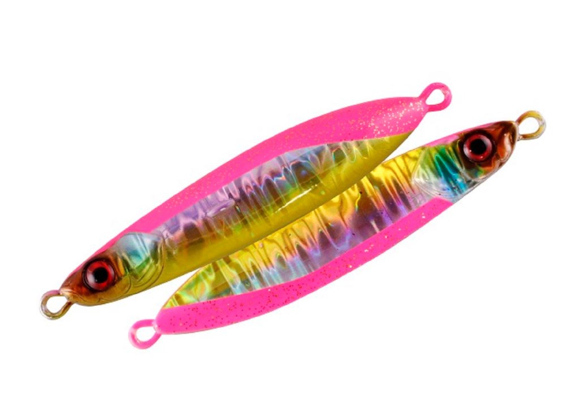 Jackall Metal Jig Cut Backer 28 grams Pink Gold Bait (1991)