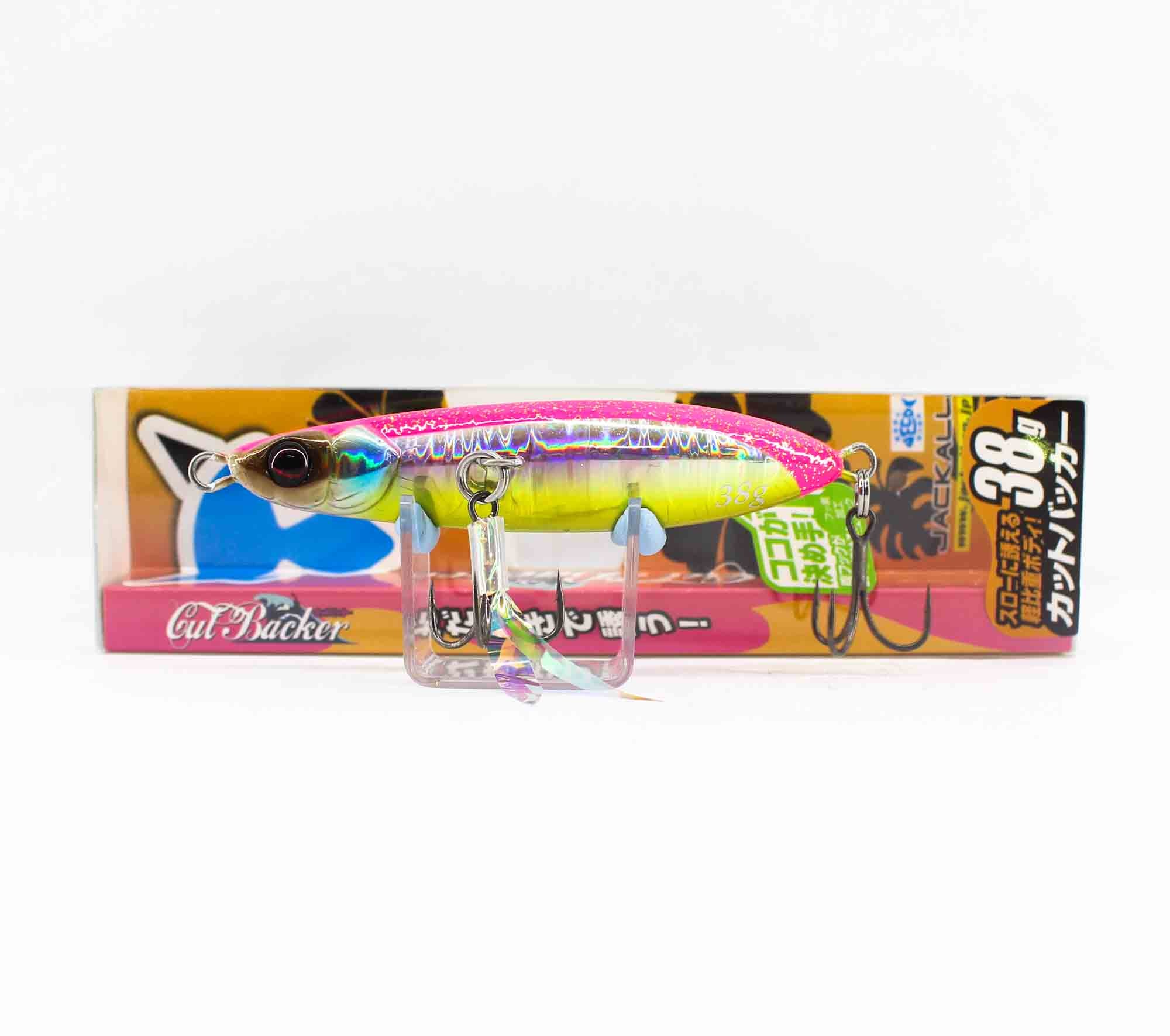 Jackall Metal Jig Cut Backer 38 grams Pink Gold Bait (2011)