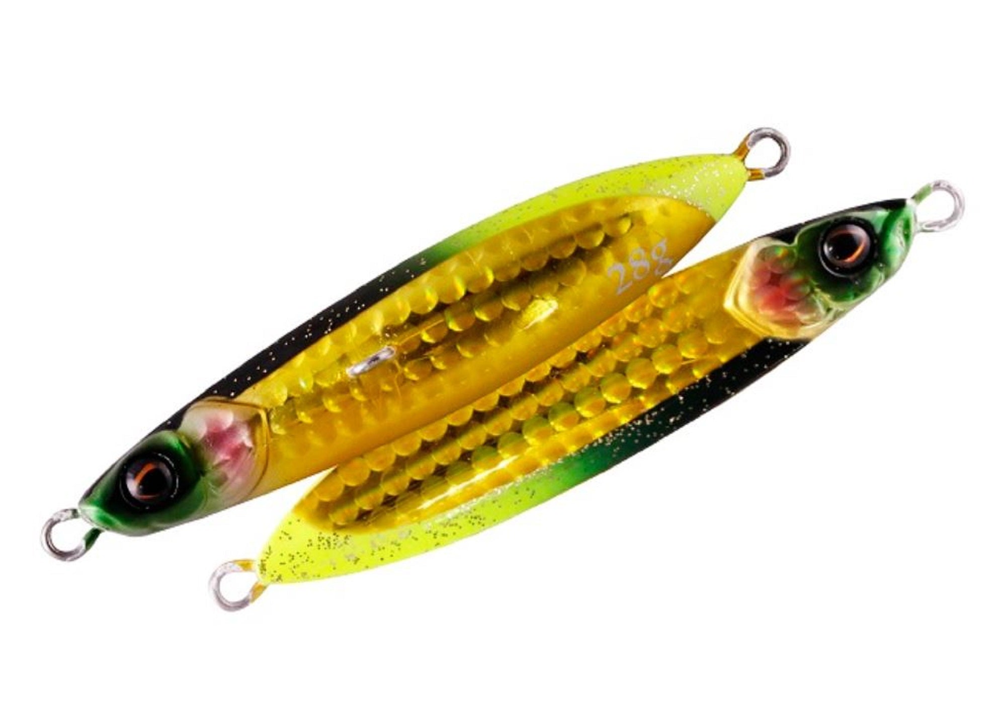 Jackall Metal Jig Cut Backer 38 grams Chartruse Gold Bait (2028)