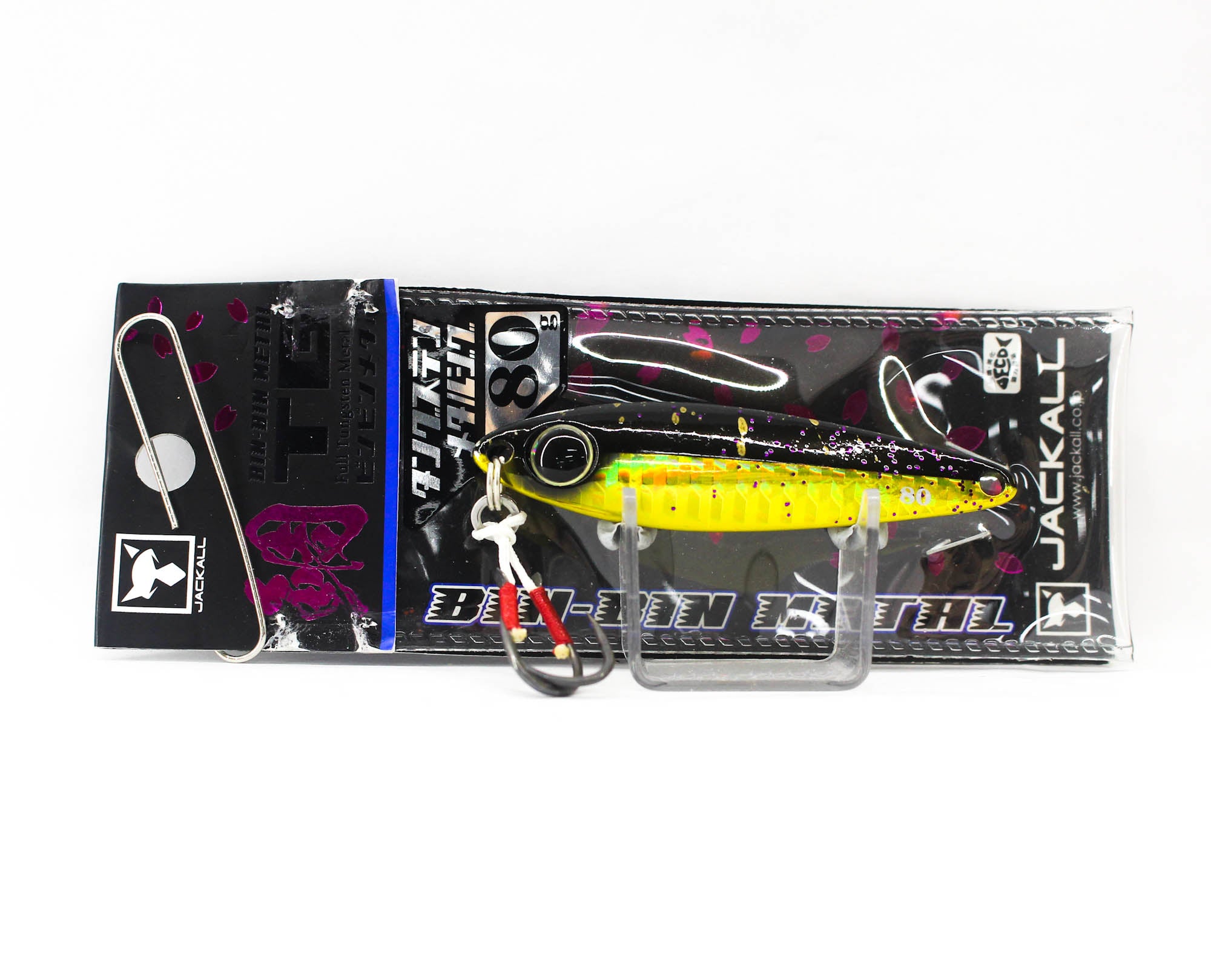Jackall Metal Jig Bin Bin TG Tungsten 80 grams Sakura Fubuki (4688)
