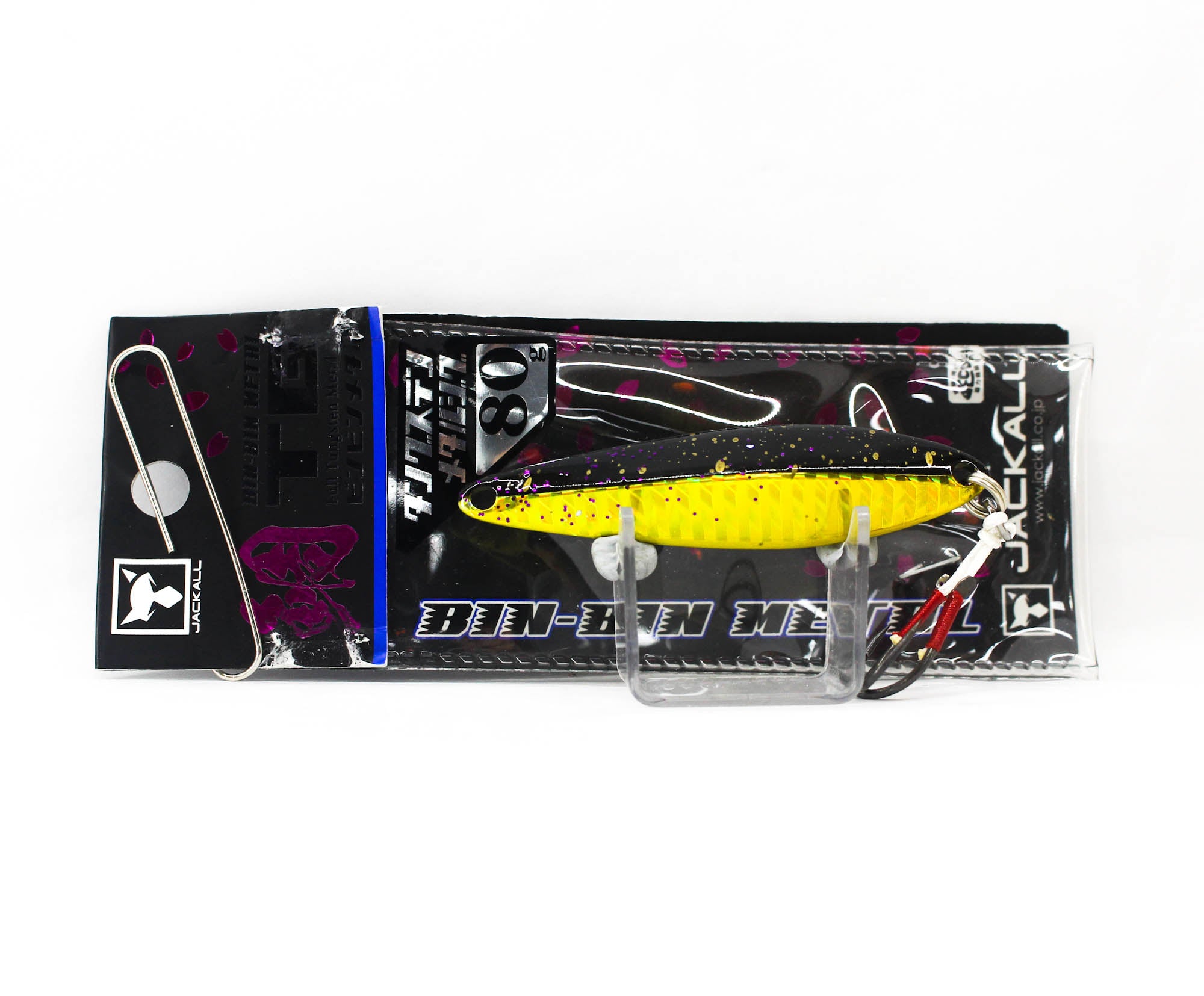 Jackall Metal Jig Bin Bin TG Tungsten 80 grams Sakura Fubuki (4688)