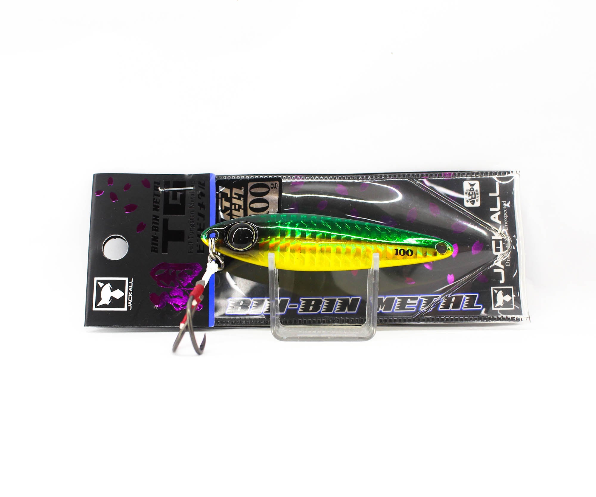 Jackall Metal Jig Bin Bin TG Tungsten 100 grams Green Gold (4701)
