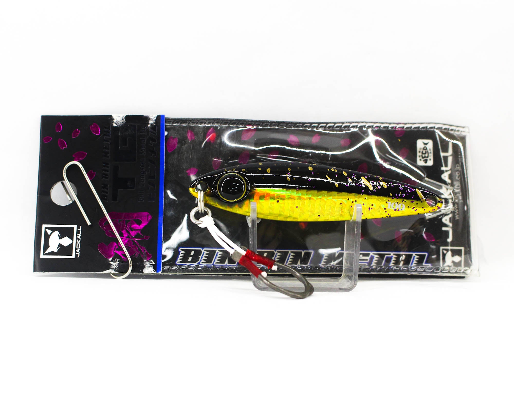 Jackall Metal Jig Bin Bin TG Tungsten 100 grams Sakura Fubuki (4763)