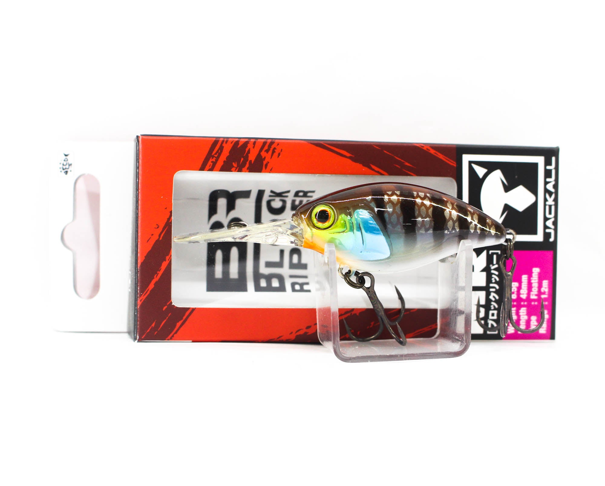 Jackall Block Ripper 48 MR Floating Lure Uroko HL Chigill (9309)