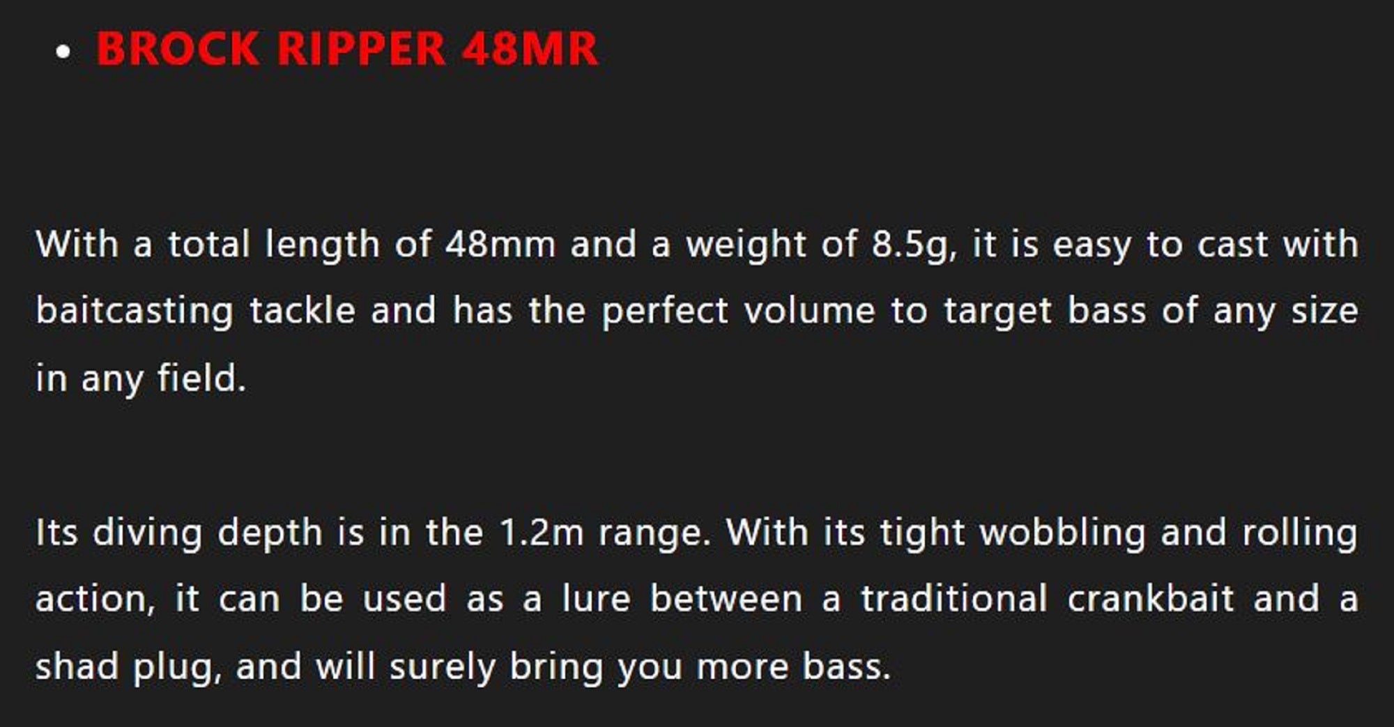 Jackall Block Ripper 48 MR Floating Lure Uroko HL Chigill (9309)