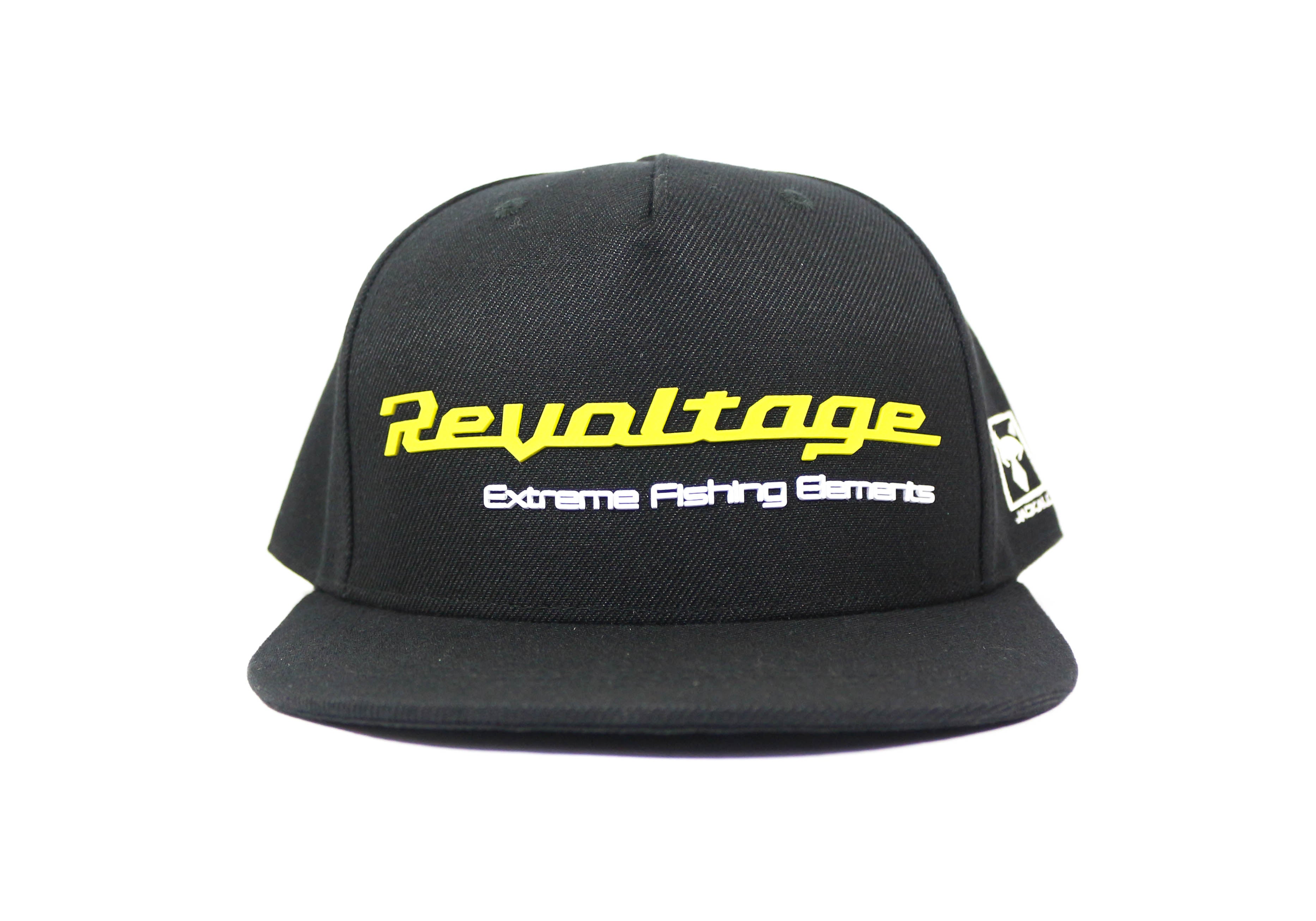 Jackall Cap Revoltage Flat Japan Free Size Black (9507)
