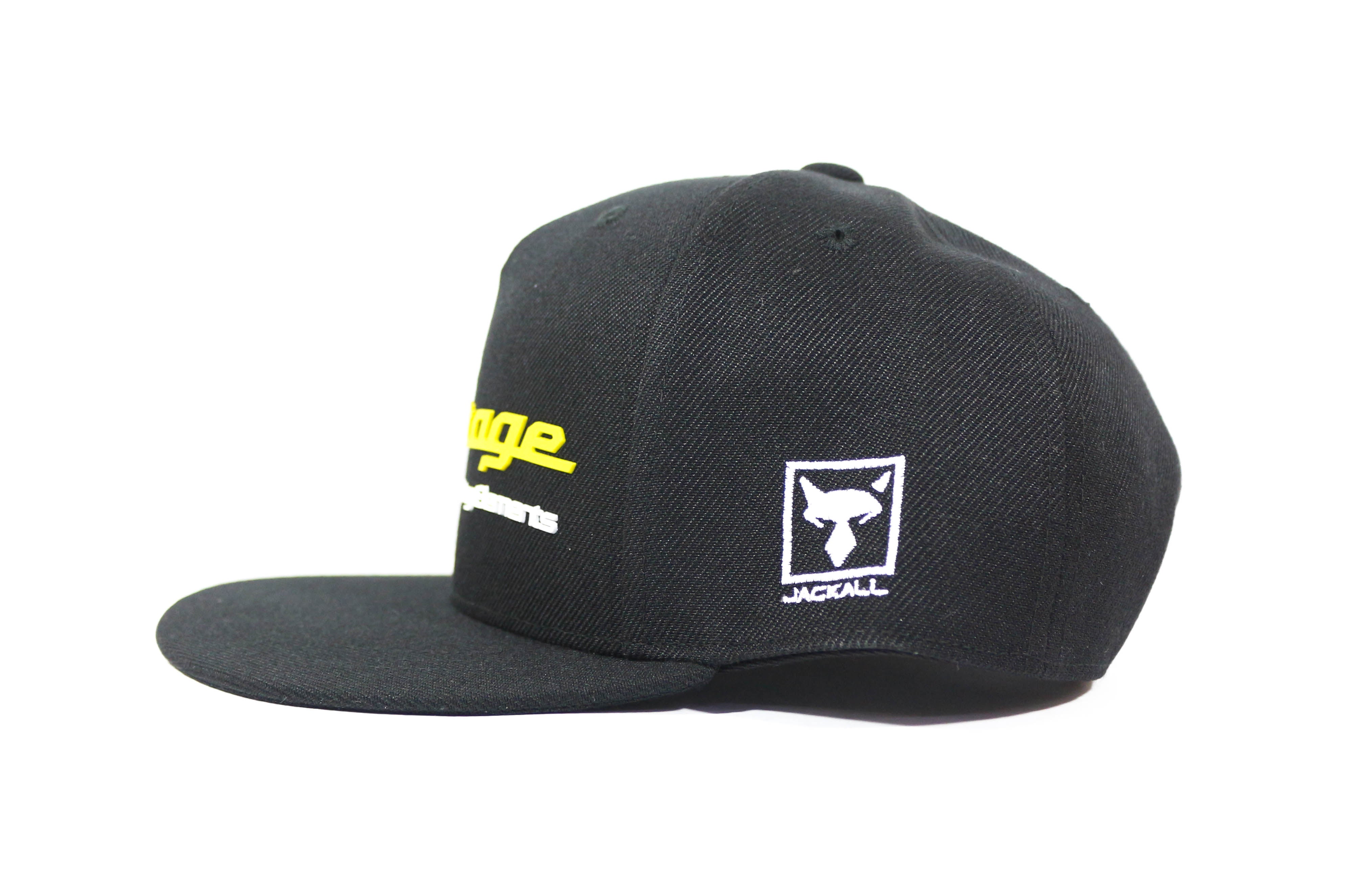 Jackall Cap Revoltage Flat Japan Free Size Black (9507)