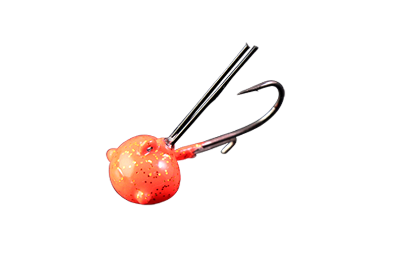 Jackall Jighead Good Meal Head 3.5 grams Red Gold (1999)