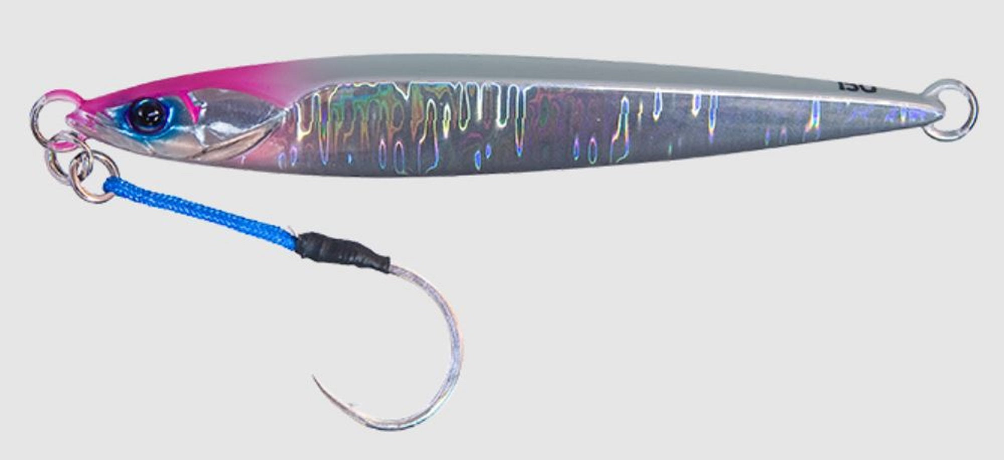 Jackall Metal Jig Bambluz Short 200 grams Glow Edge Magma Wave HL (3313)