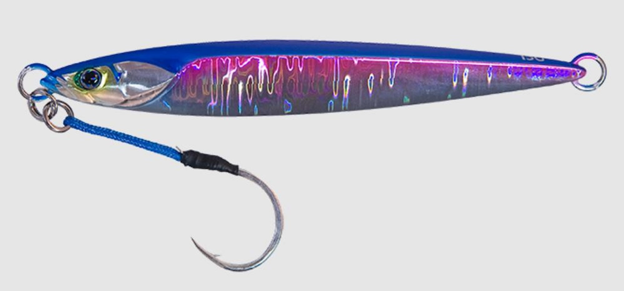 Jackall Metal Jig Bambluz Short 200 grams Sexy Blue Pink (3320)