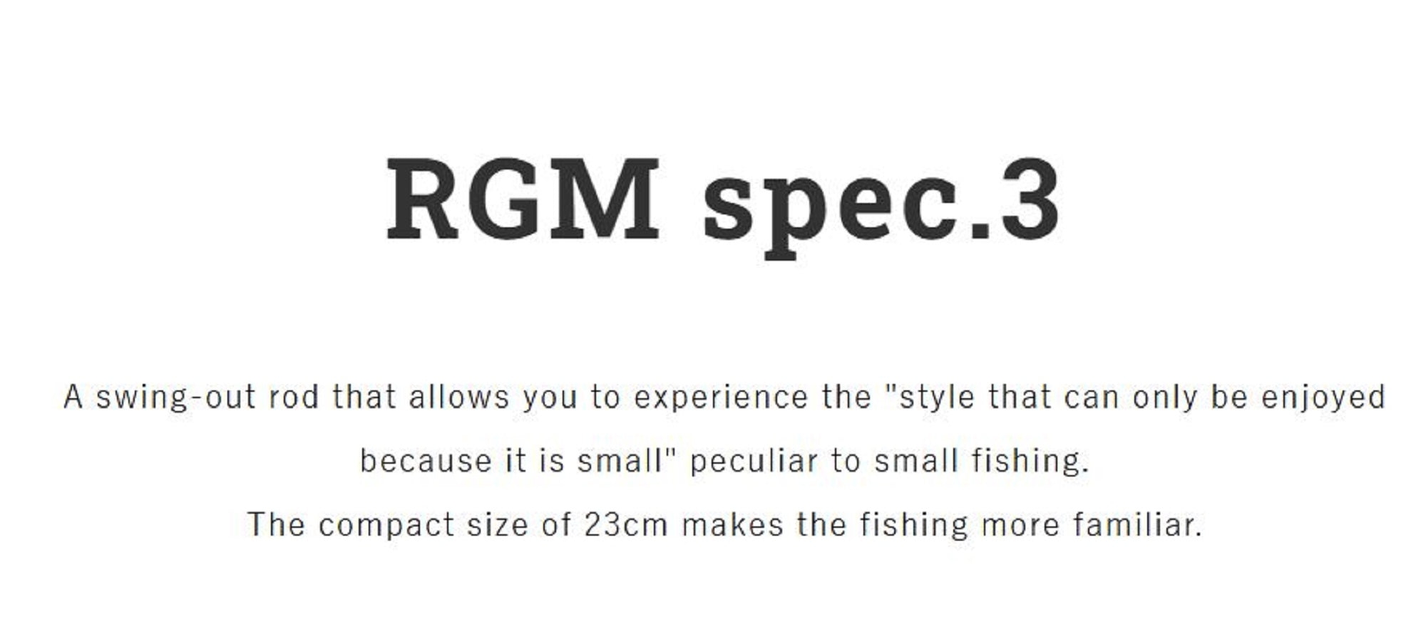 Jackall RGM Rod Pole Telescopic Spec 3 150 Black (6758)