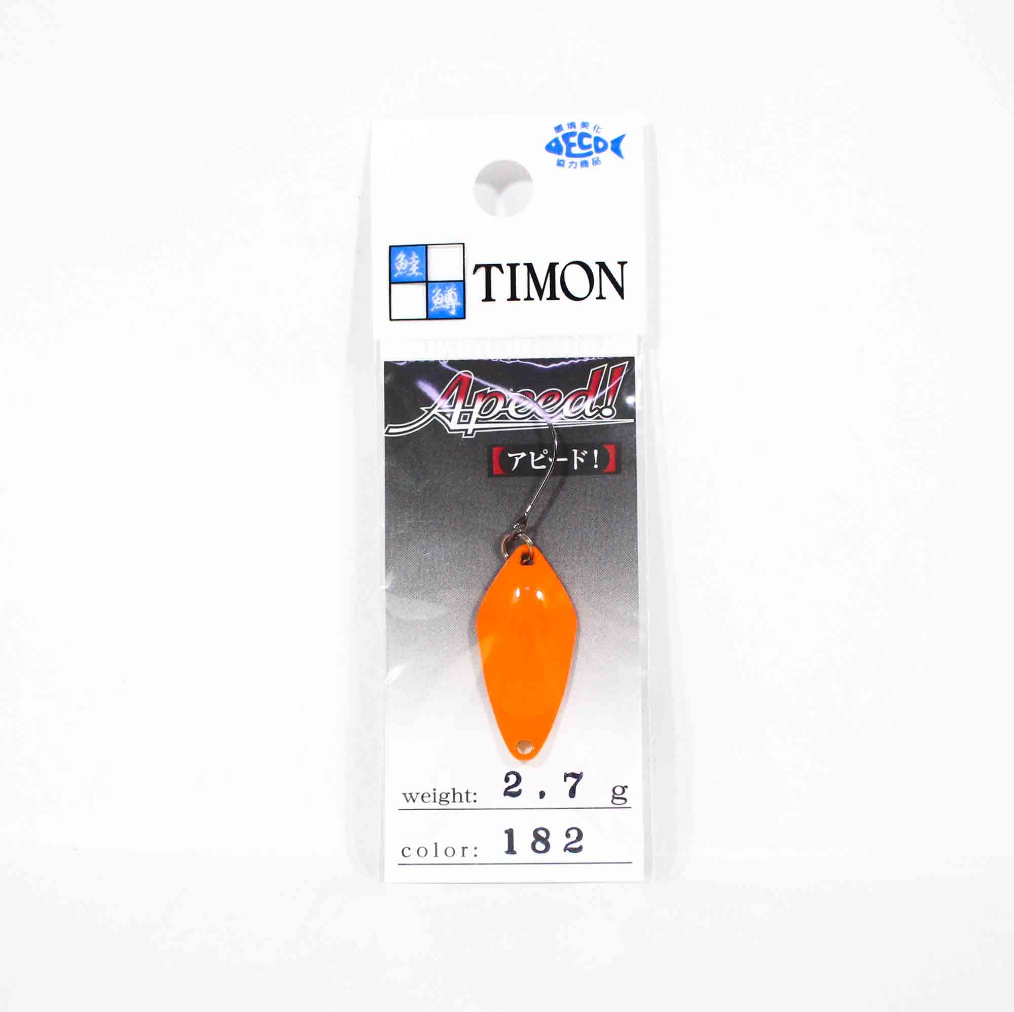 Jackall Timon Apeed Trout Spoon 2.7 grams 182 TK Orange Gold (0366)