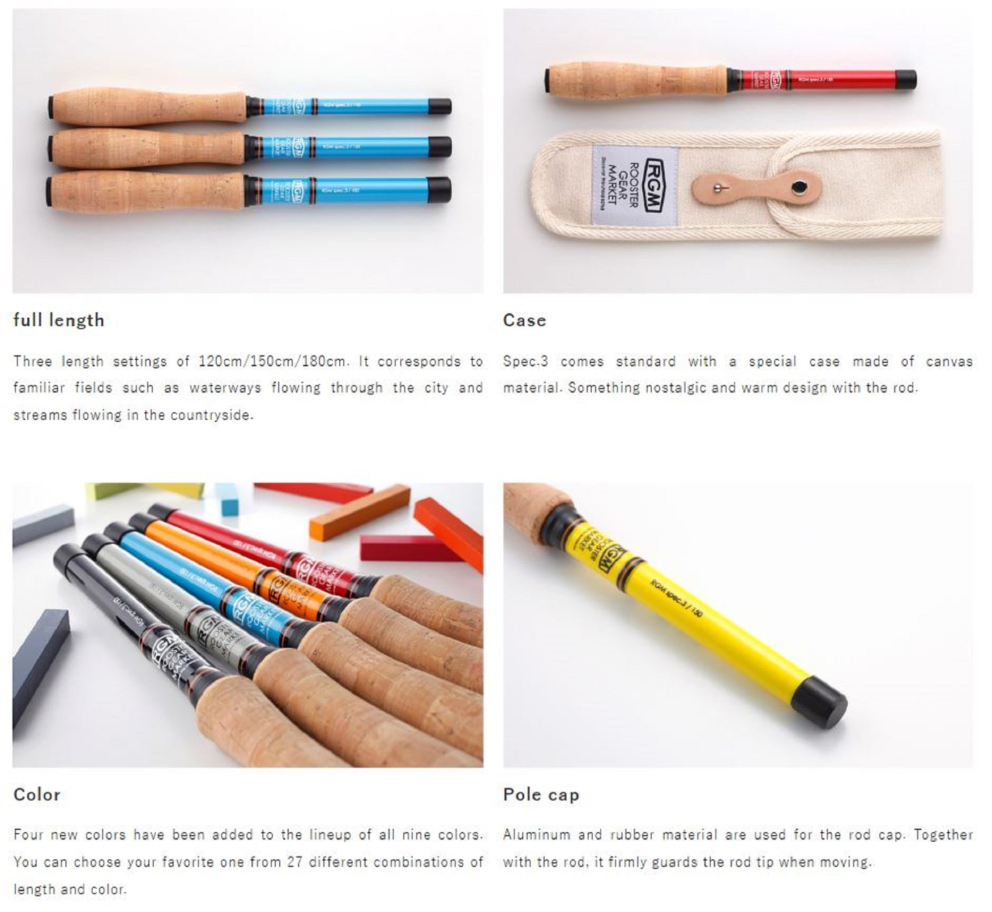 Jackall RGM Rod Pole Telescopic Spec 3 120 Navy (3862)