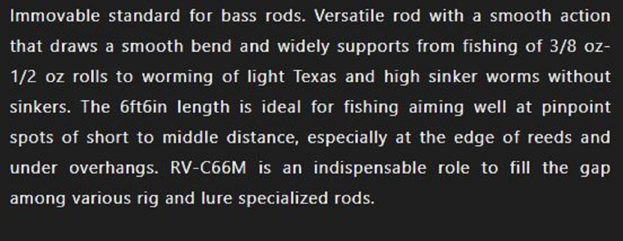 Jackall Rod Baitcast Revoltage RV-C66M (6191)