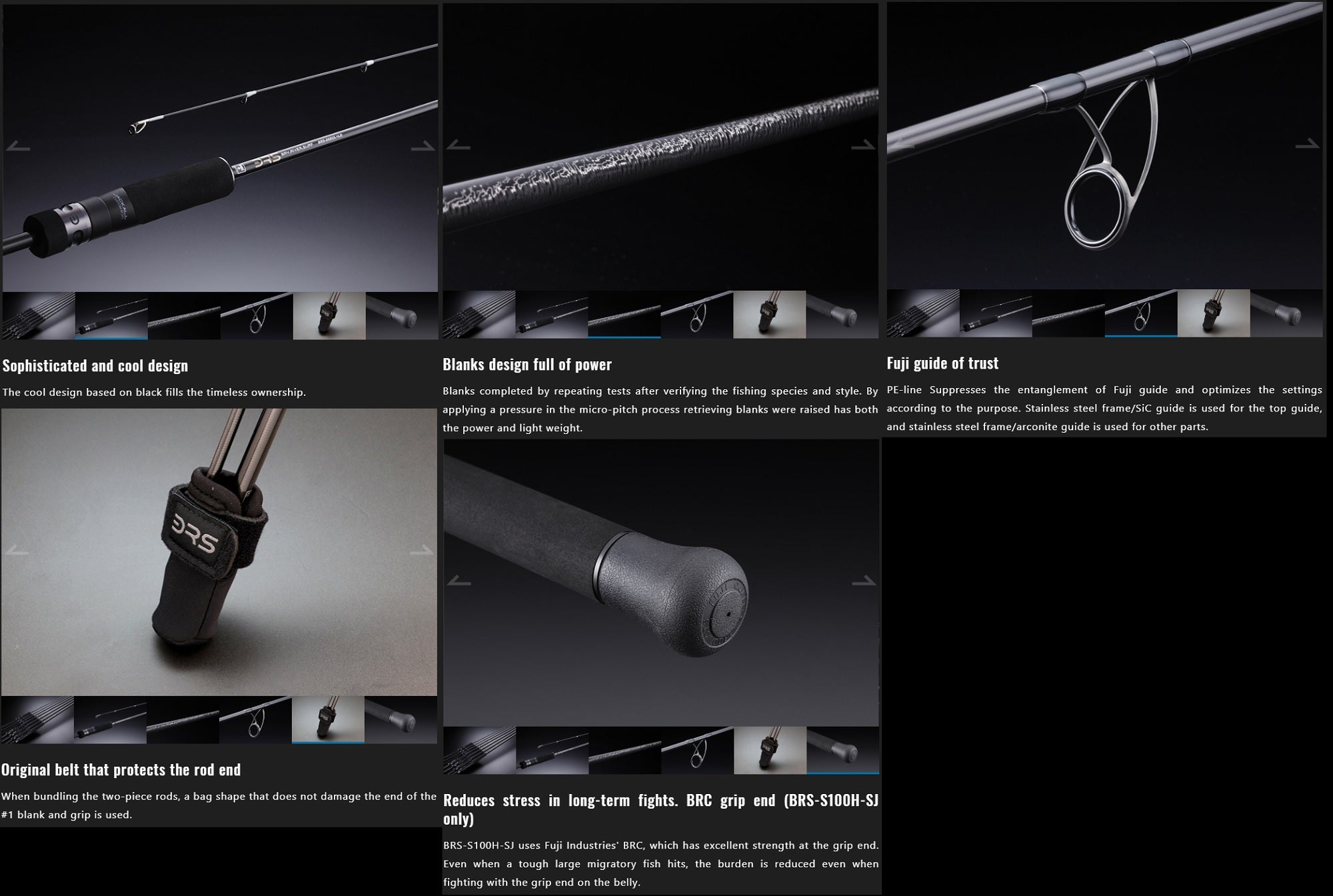 Jackall Rod Spinning BRS Bay River Surf BRS-S68UL+LG (6283)