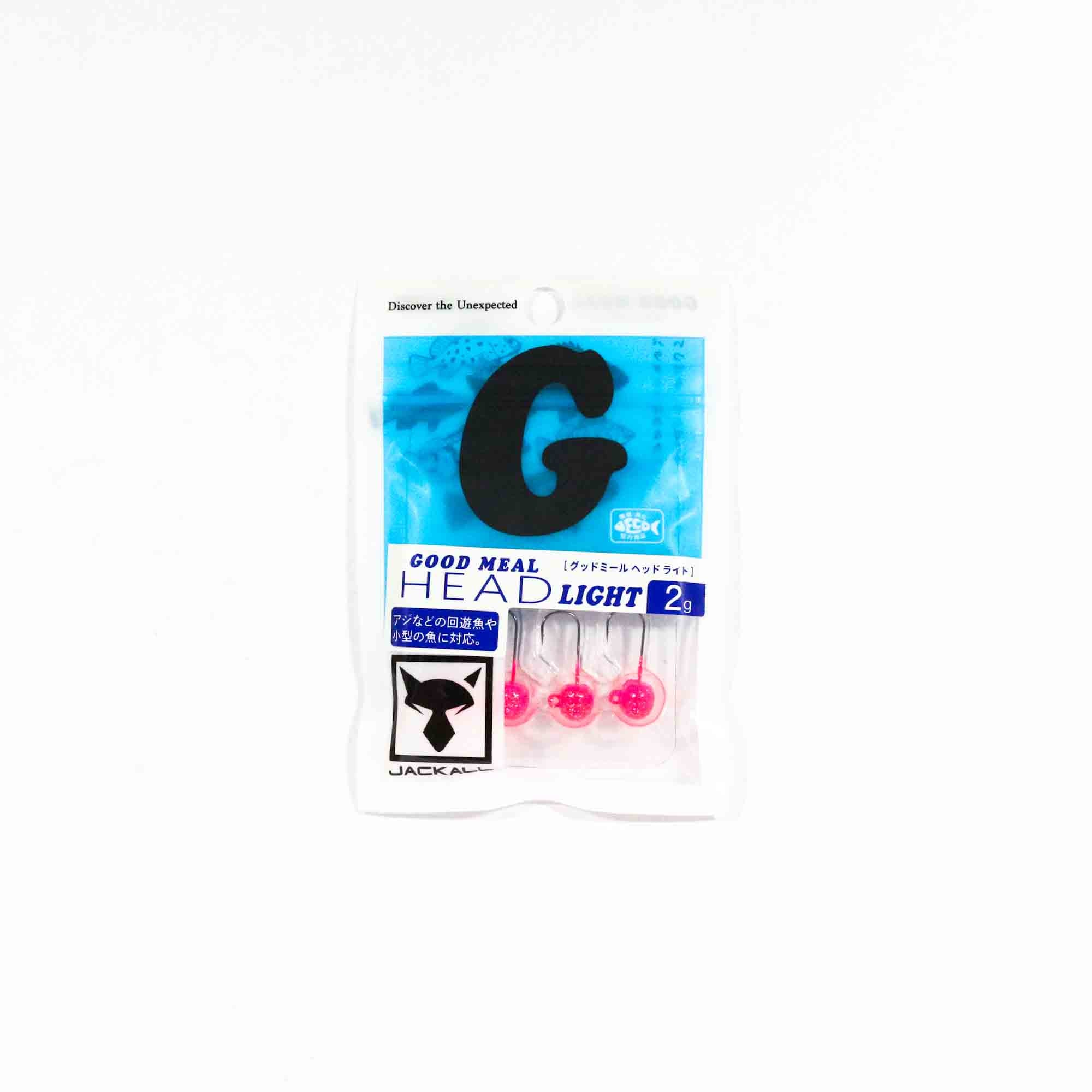 Jackall Jighead Good Meal Head 2 grams Appeal Pink (8270)