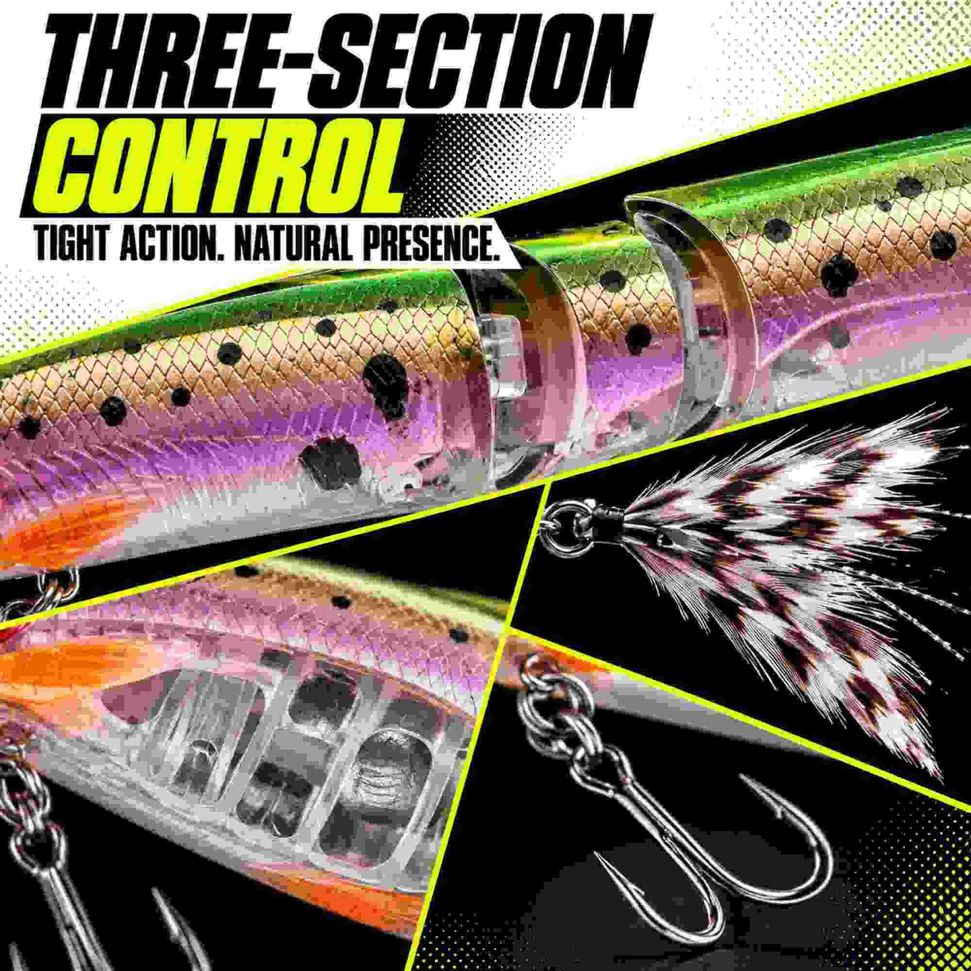 Jackall Mikey Sleek 115 Floating Lure Sleek Visible Trout (1925)