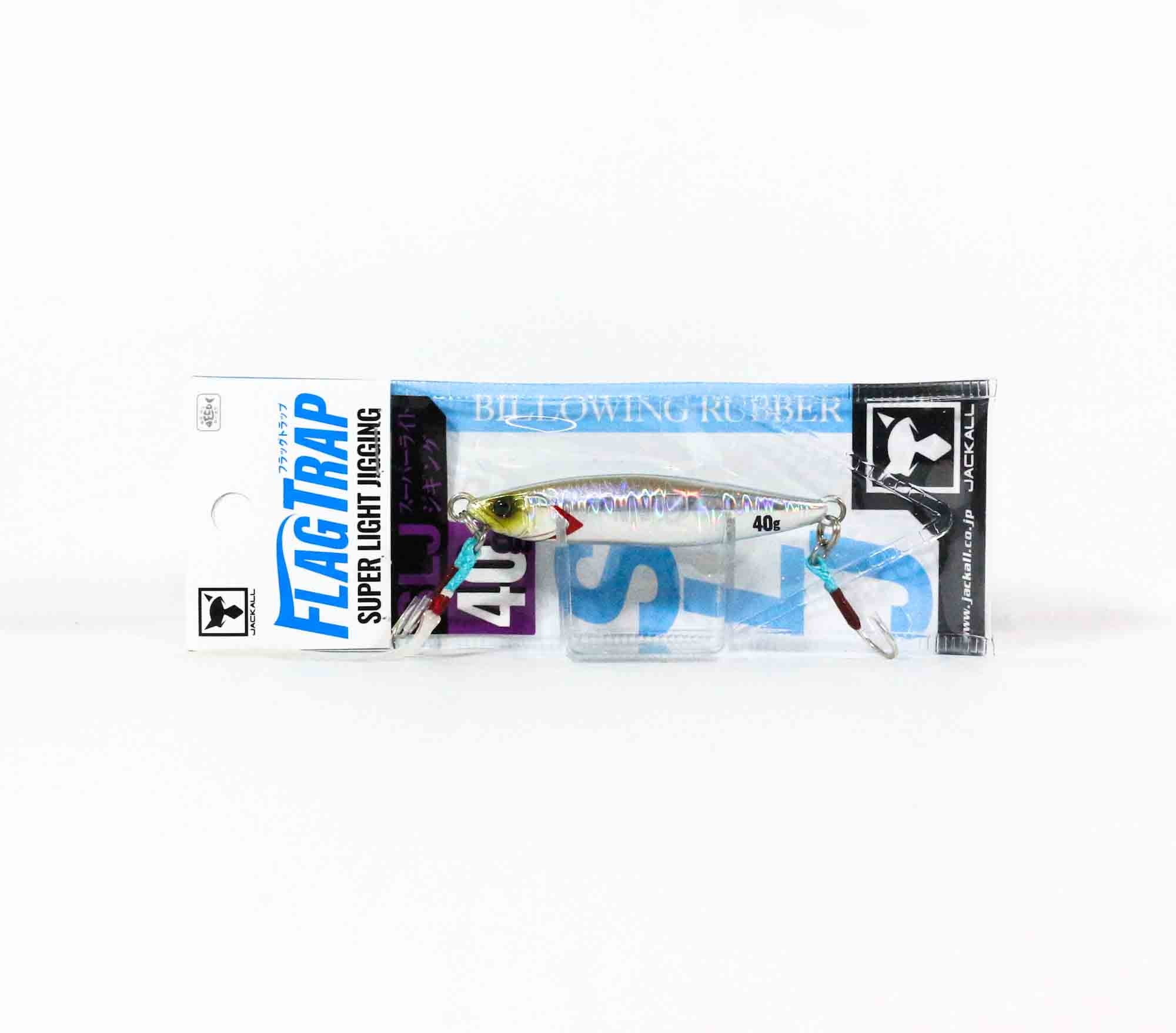 Jackall Metal Jig Flag Trap 40 grams Shirasu Silver (3103)