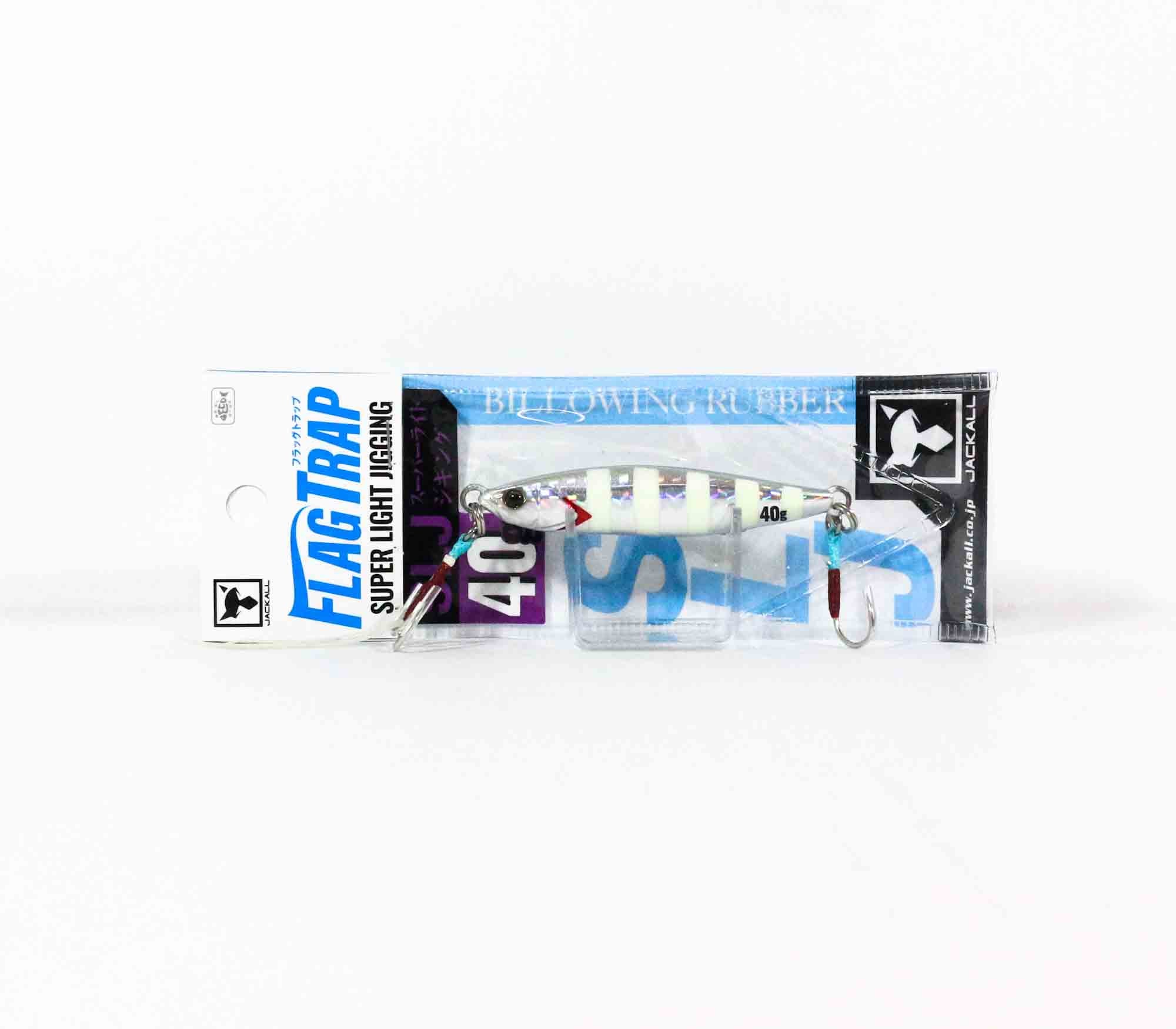 Jackall Metal Jig Flag Trap 40 grams Glow Stripe (3110)