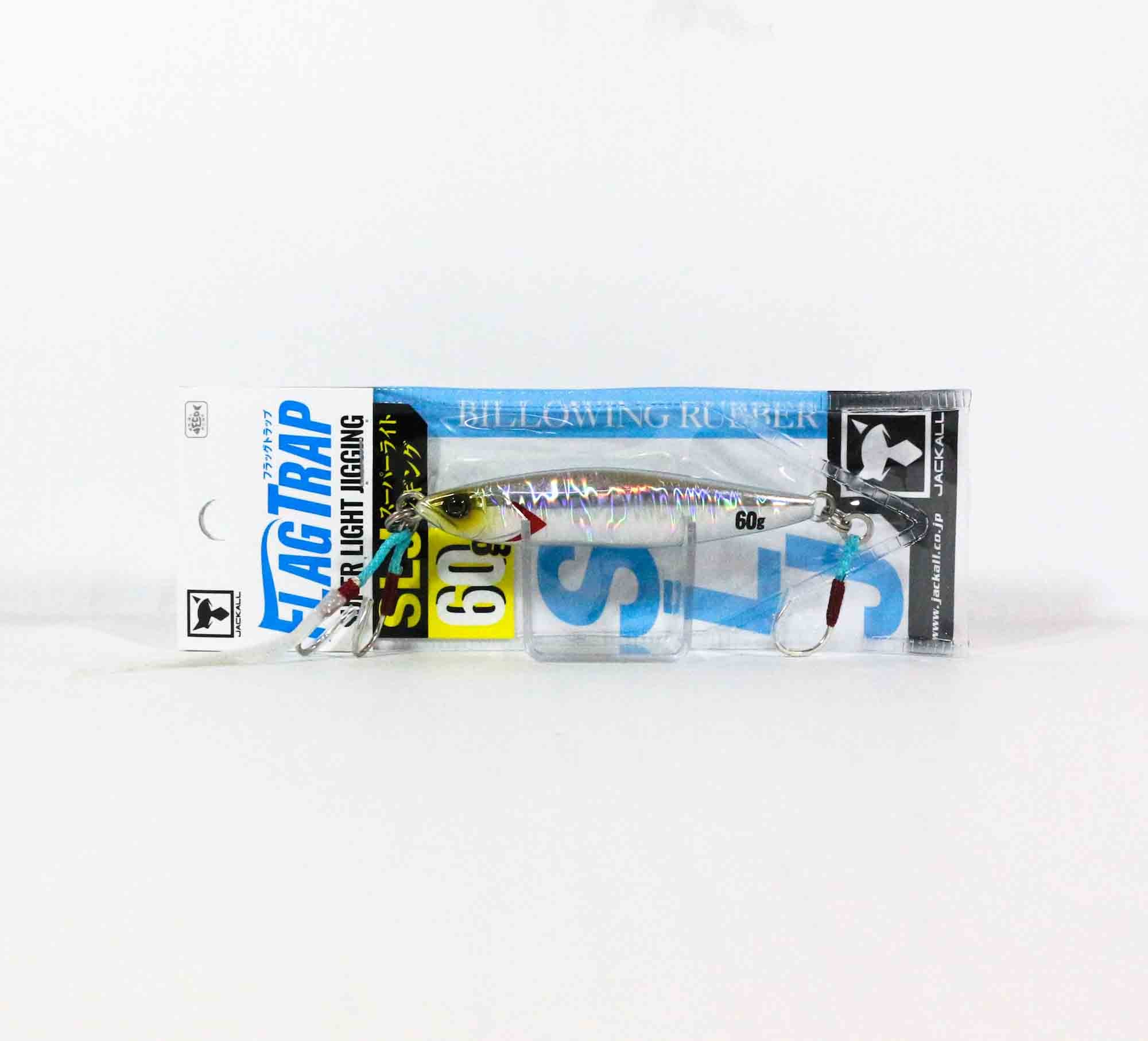 Jackall Metal Jig Flag Trap 60 grams Shirasu Silver (3189)
