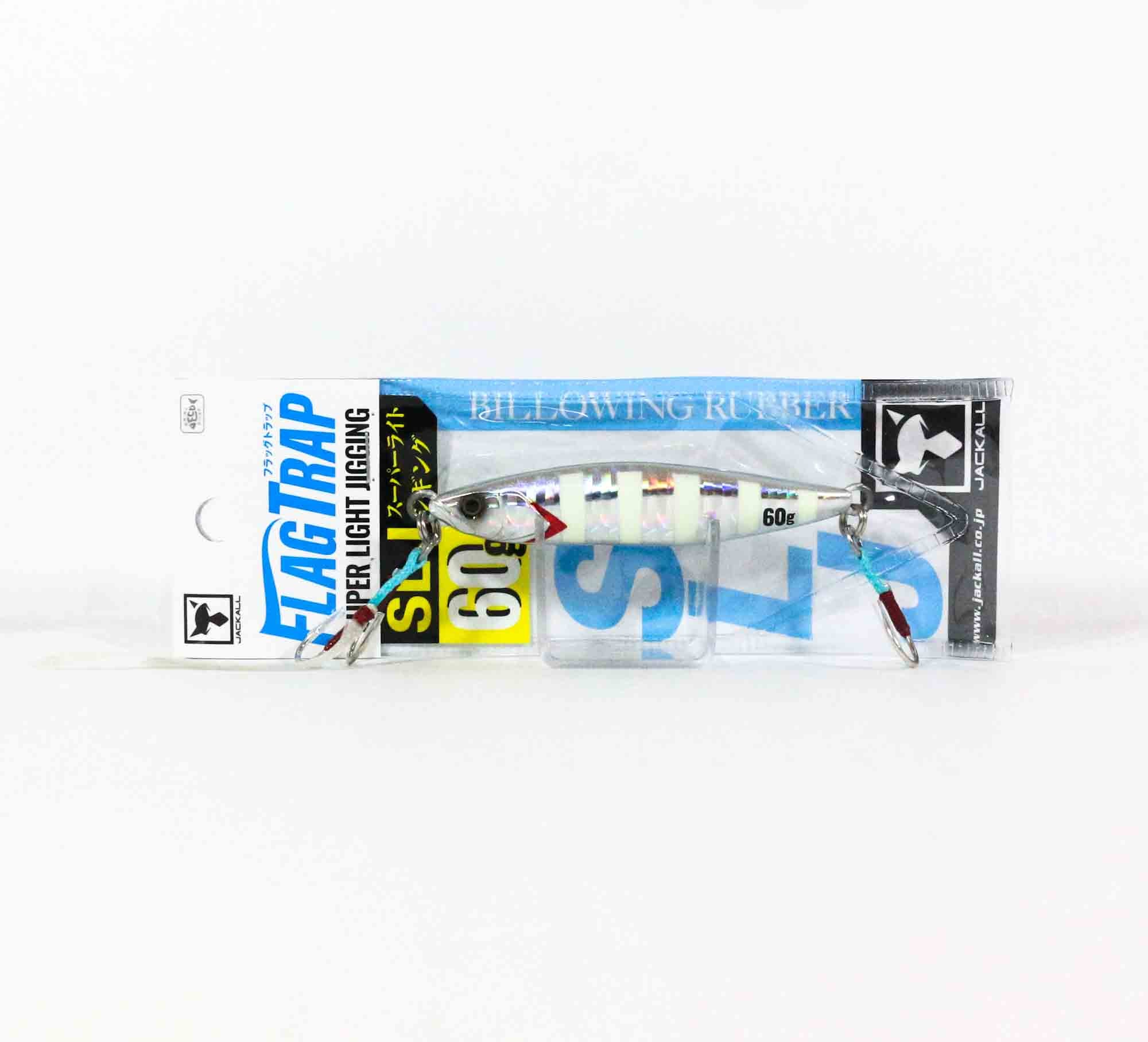 Jackall Metal Jig Flag Trap 60 grams Glow Stripe (3196)