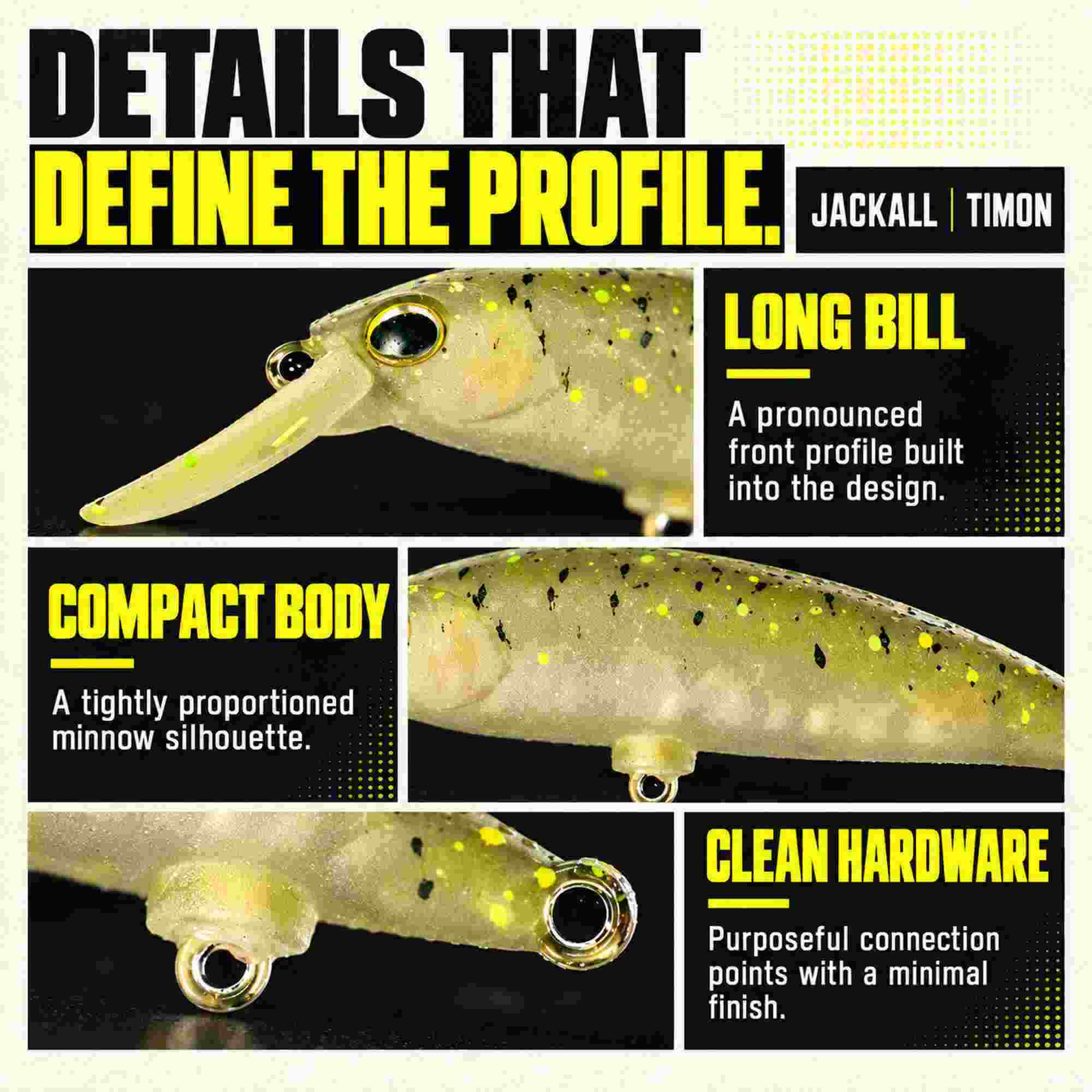 Jackall Timon Buri Buri Minnow F 40 mm Floating Lure Endo Glow Olive (3868)