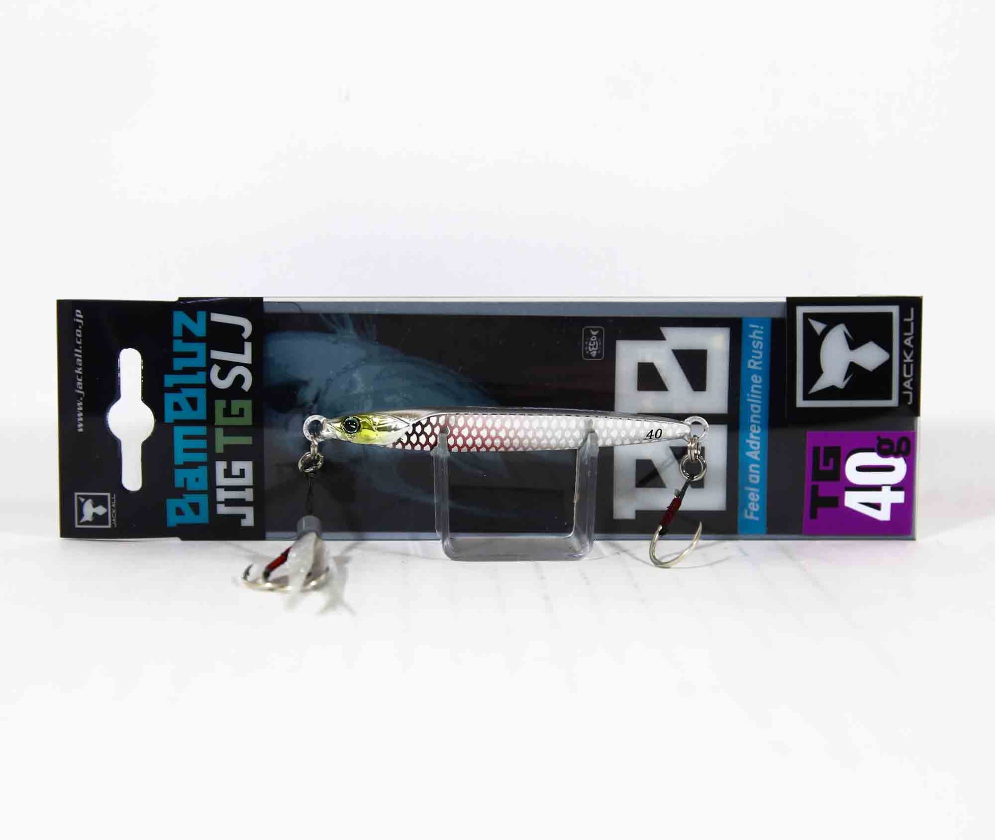 Jackall Metal Jig Bambluz SLJ TG Tungsten 40 grams Flashing Shirasu (4247)