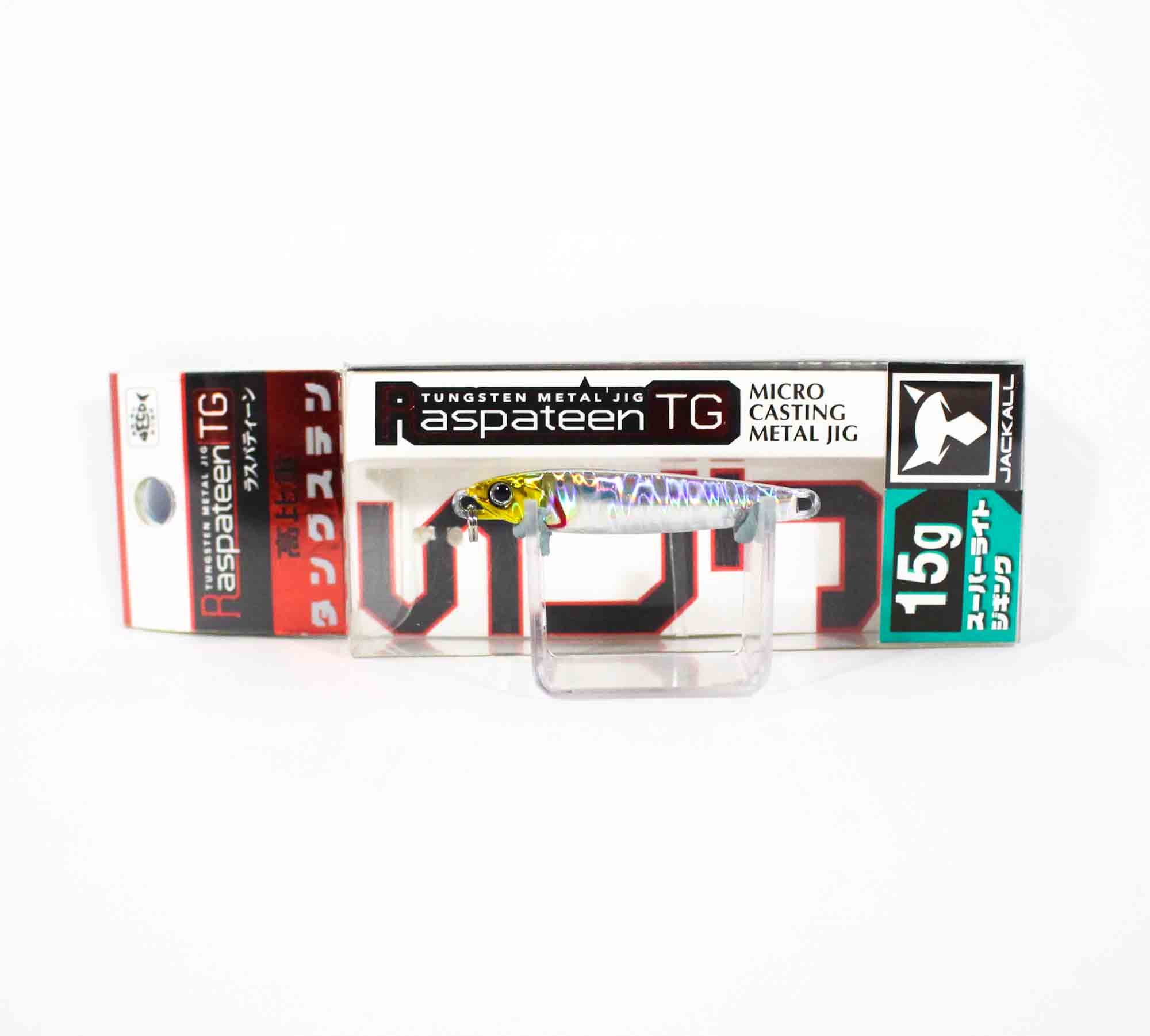 Jackall Metal Jig Raspateen TG Tungsten 15 grams No Hook Silver (6760)