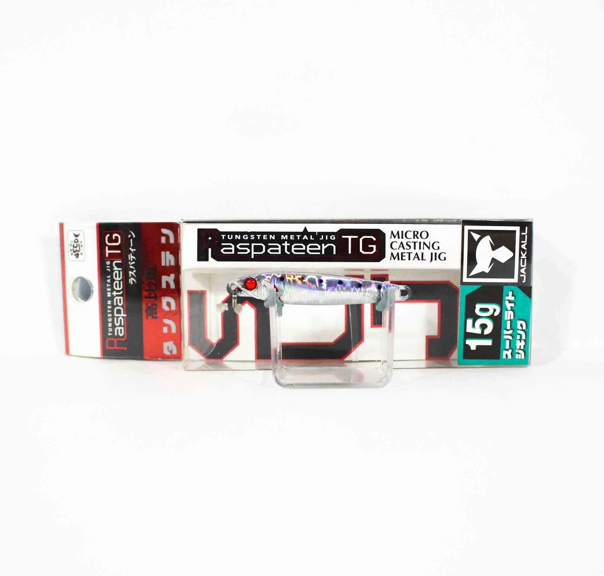Jackall Metal Jig Raspateen TG Tungsten 15 grams No Hook Red Eye (6784)