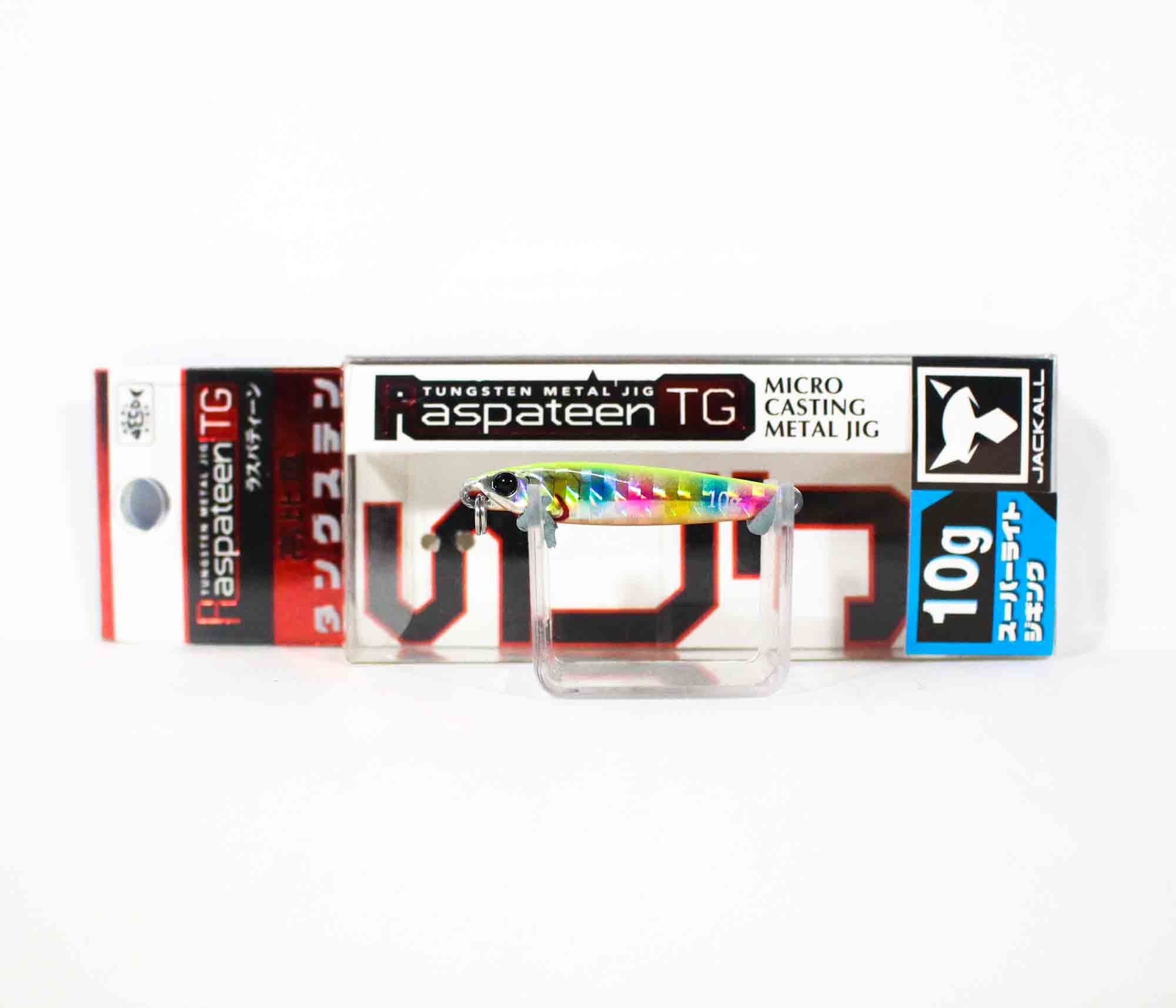 Jackall Metal Jig Raspateen TG Tungsten 10 grams No Hook Chart Candy (6814)