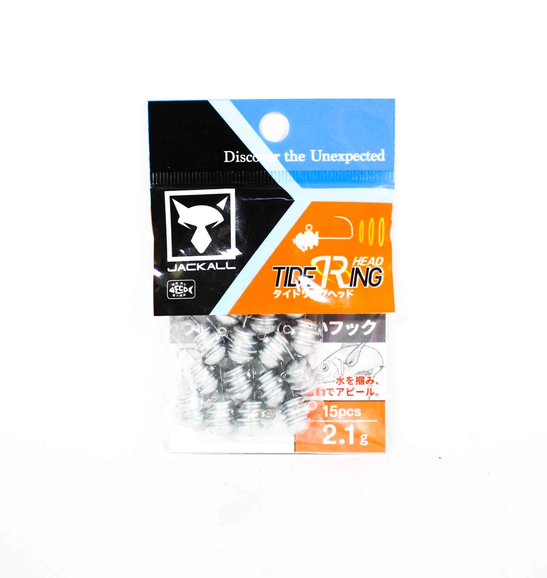 Jackall Jig Head Tide Ring Head 2.1 Grams 15 Pieces (7668)