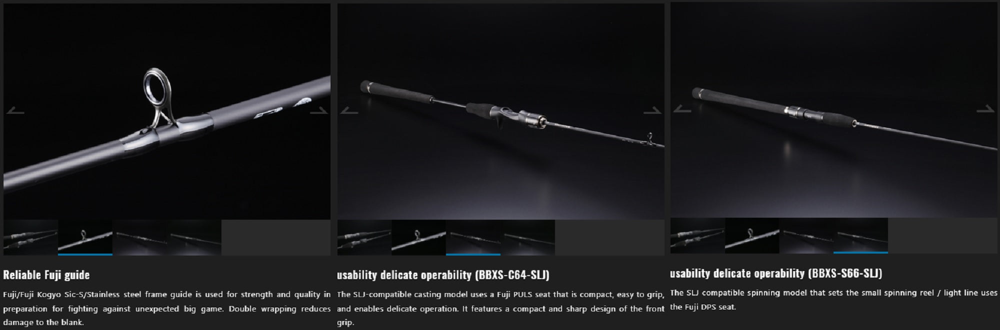 Jackall Rod Spinning Bambluz BBXS-S66-SLJ (7996)