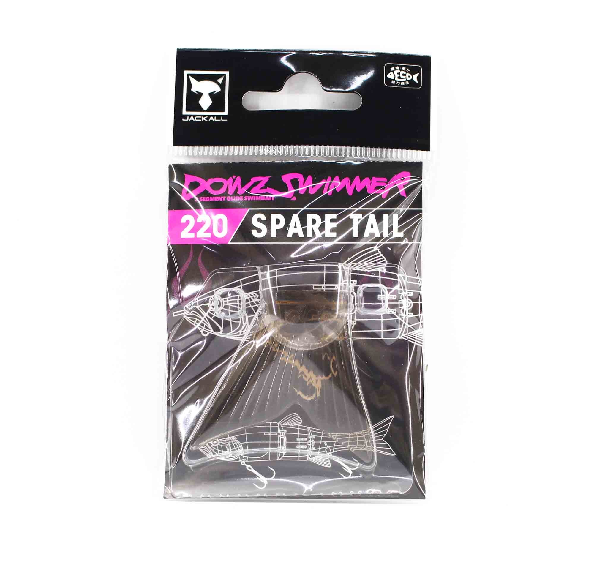 Jackall Dowzswimmer 220 SF Spare Tail Clear Brown (8573)