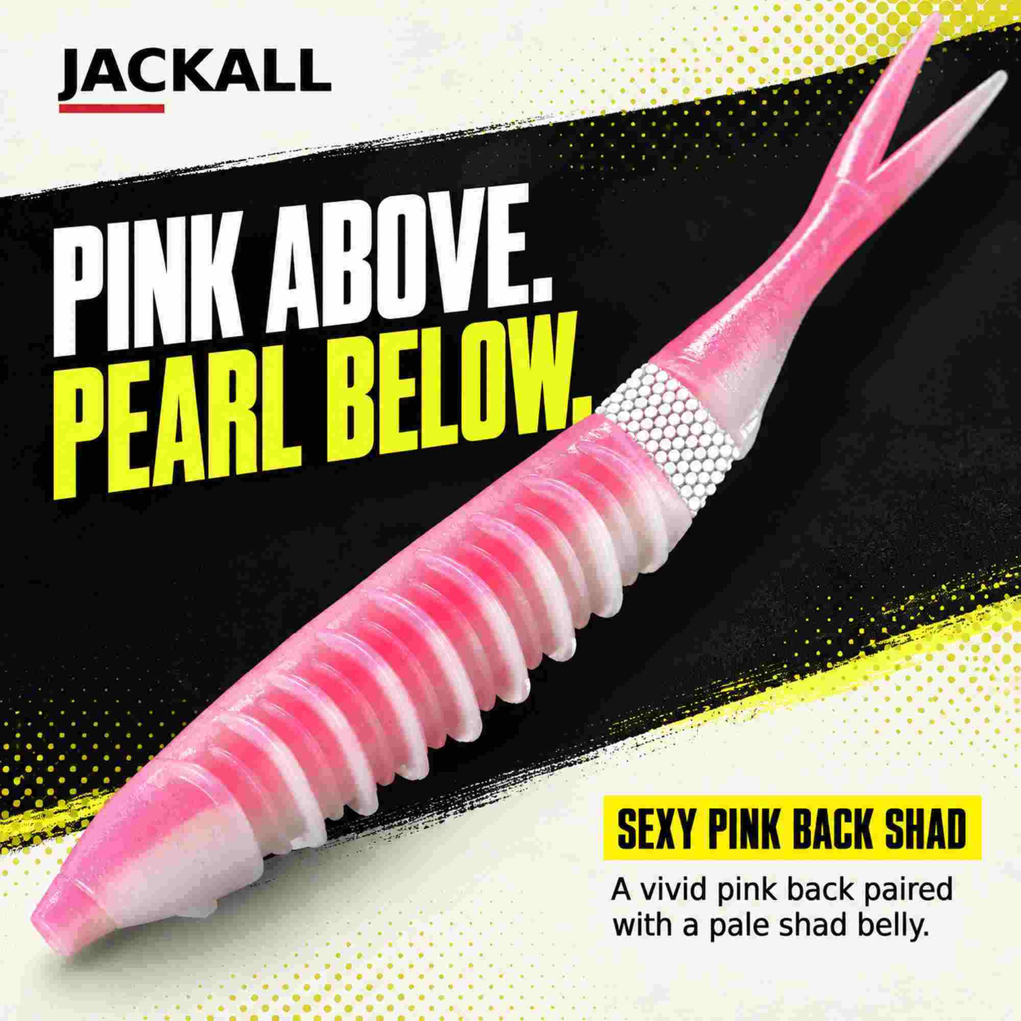 Jackall Soft Lure Bounty Fish 158mm Sexy Pink Back Shad (0200)