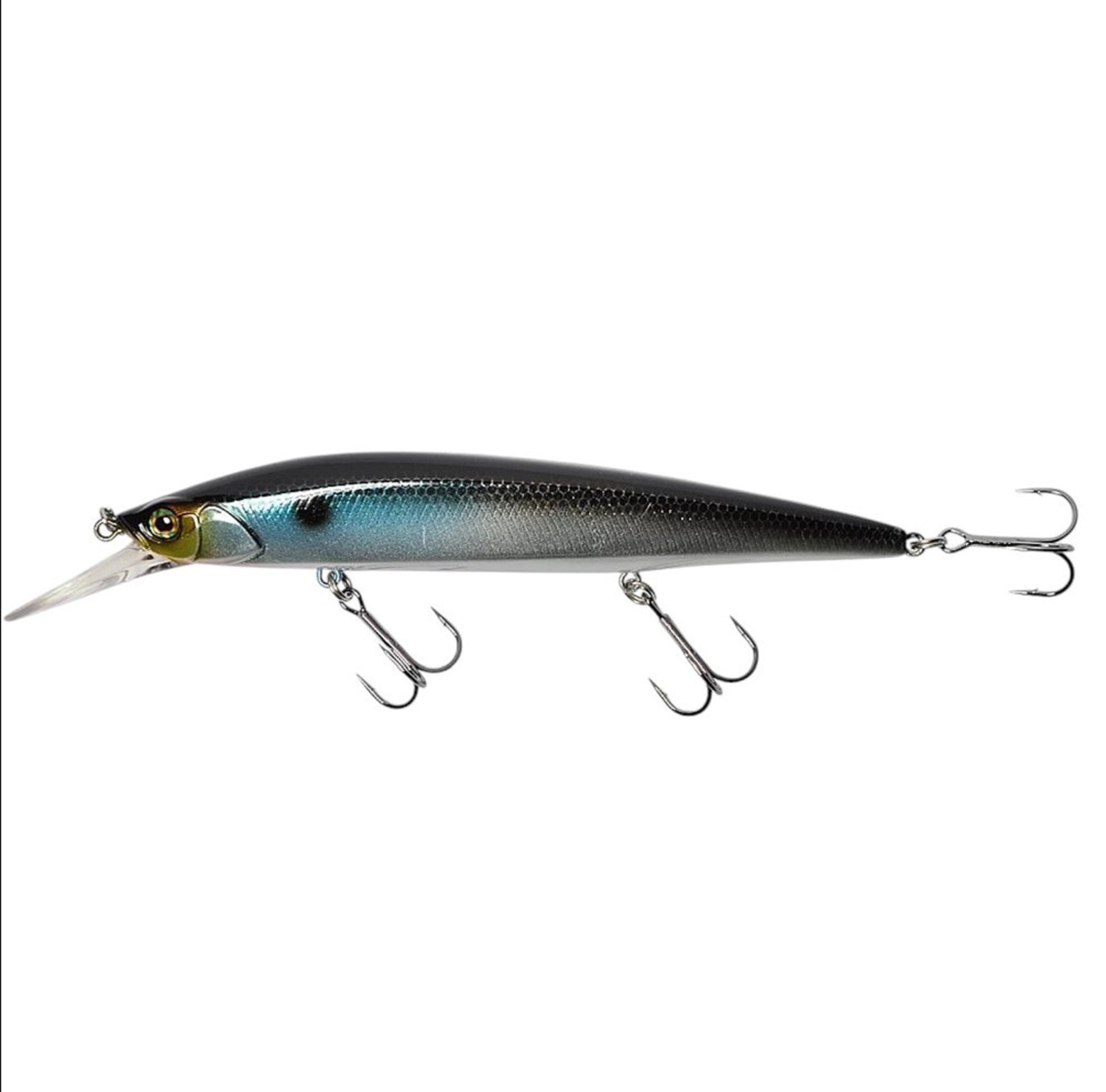 Jackall Rerange 110SP MR Suspend Lure HL Bora Silver Black (1016)