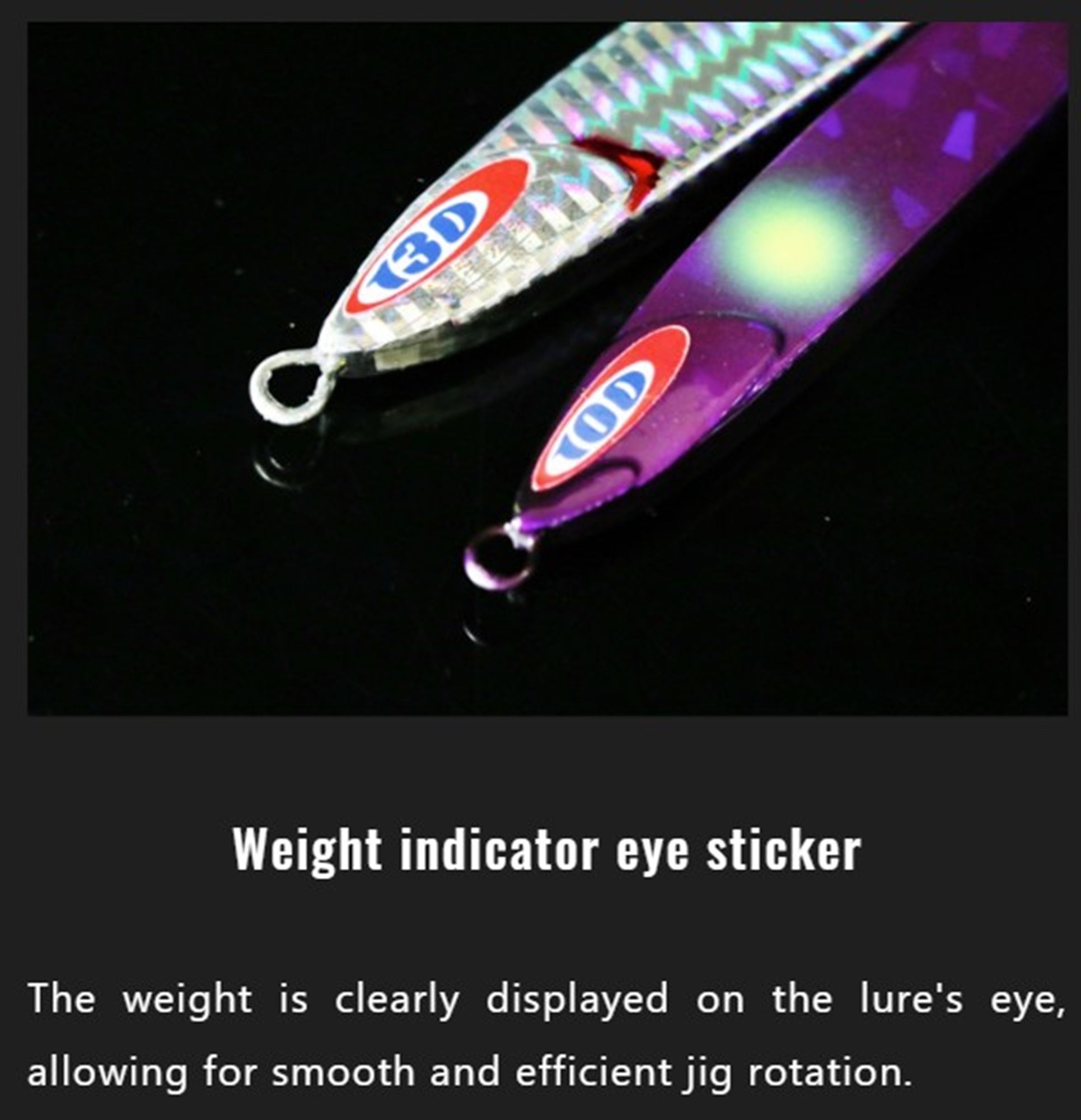 Jackall Metal Jig Anchovy Type 0 Flush Fall 100 grams PP Glow Edge (2082)