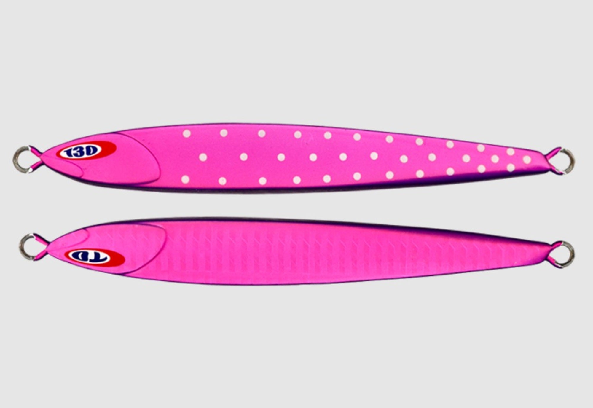 Jackall Metal Jig Anchovy Type 0 Flush Fall 100 grams Pink Micr Glow (2099)