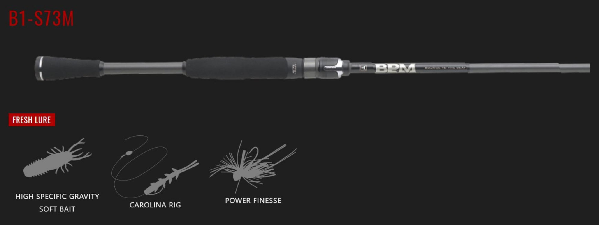 Sale Jackall Rod Spinning BPM 21 B1-S73M (3812)