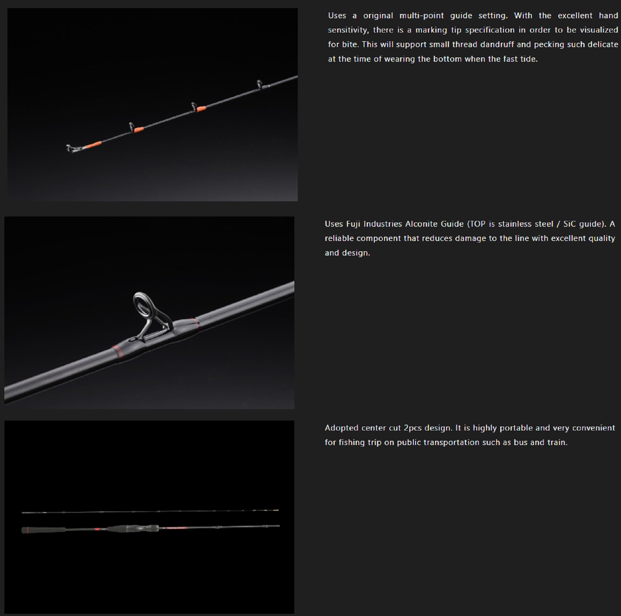 Jackall Rod Baitcast Bin Bin Stick RB BSRB-C66M (3928)